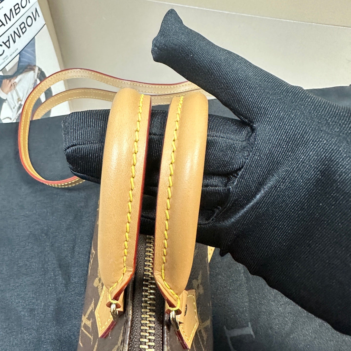 Louis Vuitton - Speedy Nano - Monogram coated canvas with Vachetta leather trim - Brown - (mini)