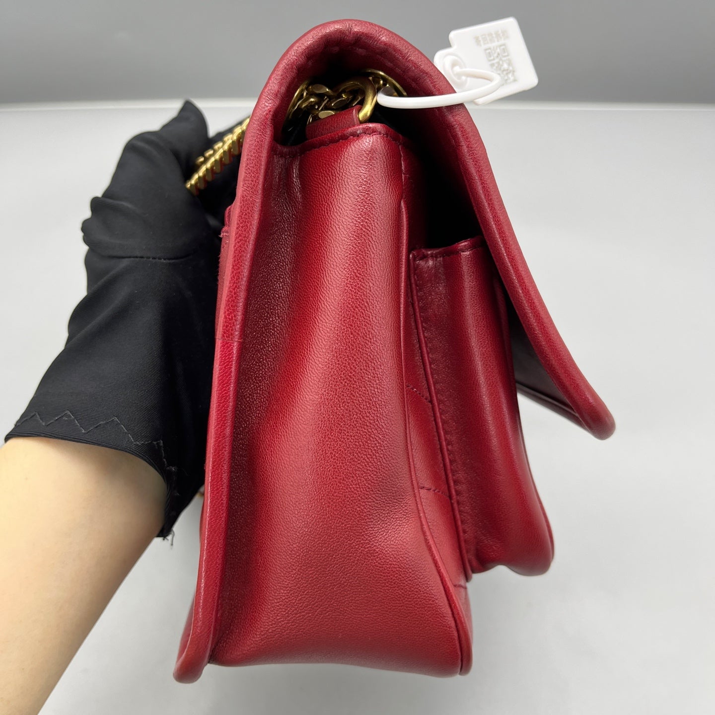 Saint Laurent - Niki Small - Lambskin leather - Red - (Small)
