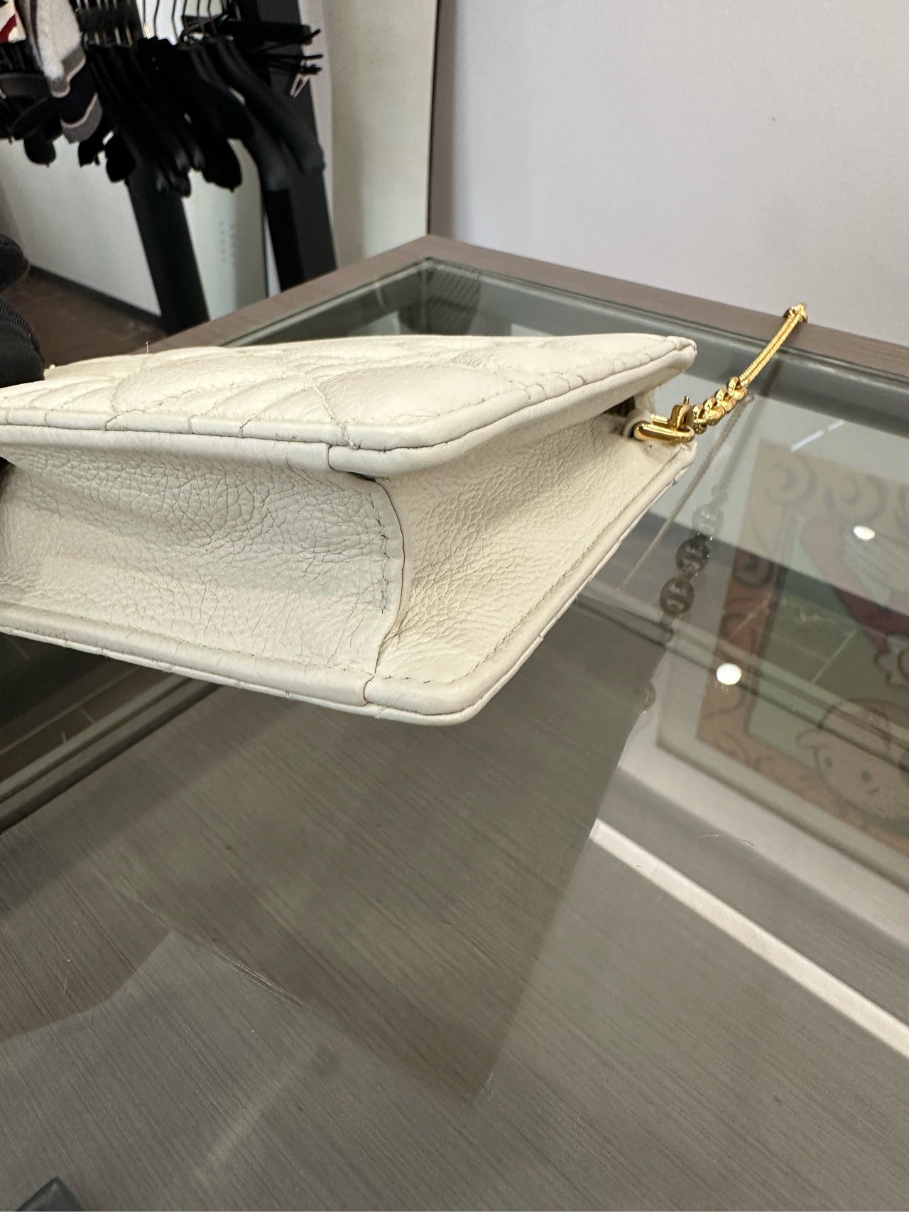 Dior - Caro - Leather - White - (mini)
