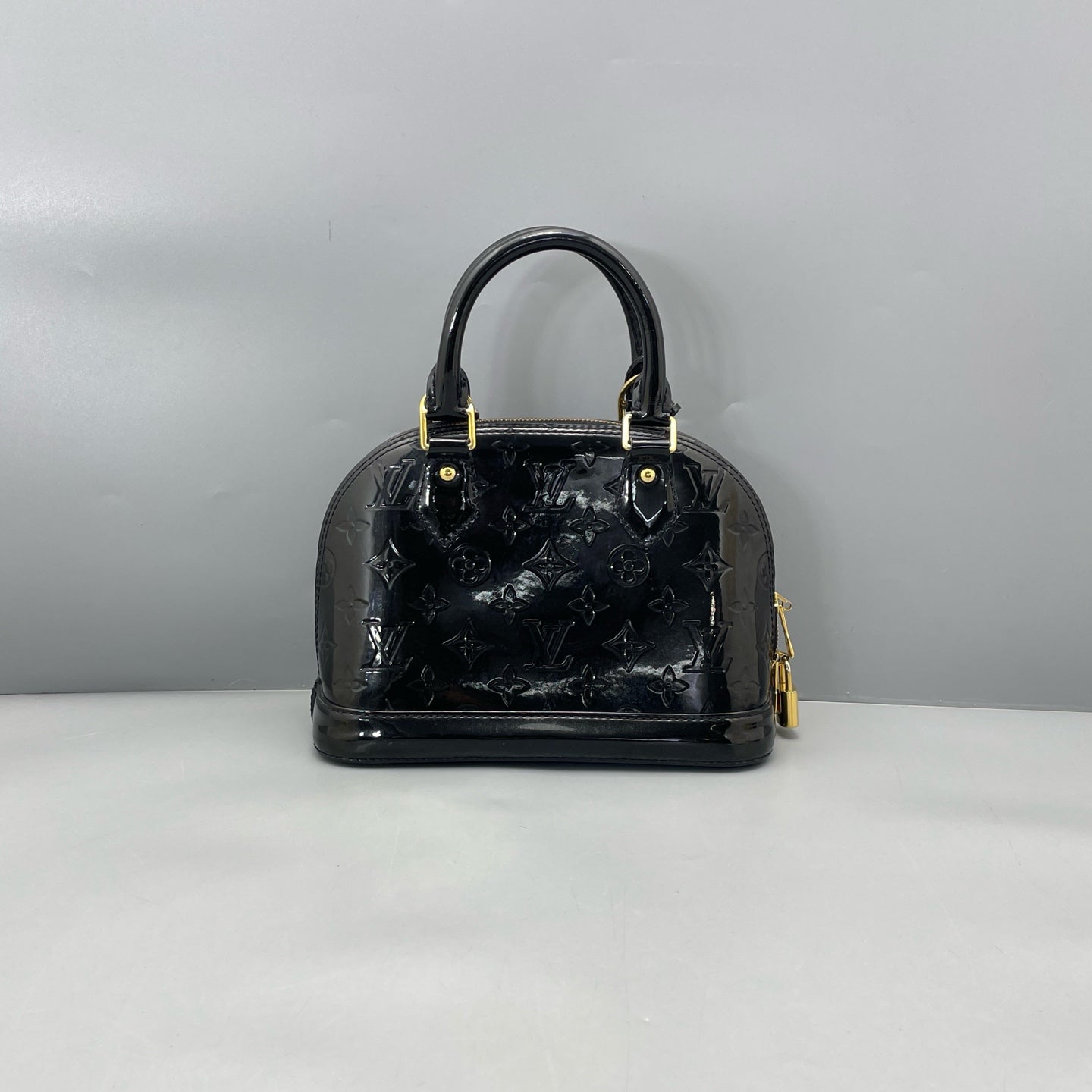 Louis Vuitton - Alma BB - Patent leather - Black - (mini)