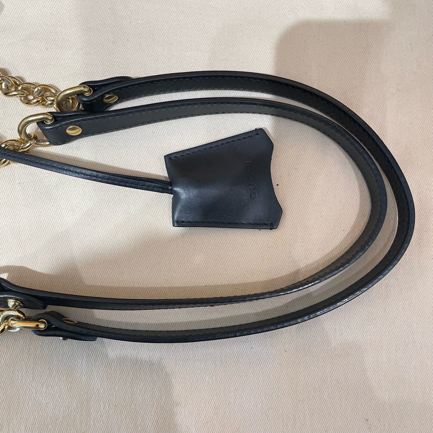 Gucci - Padlock Small Shoulder Bag - GG Supreme canvas with black leather trim - Black - (Small)