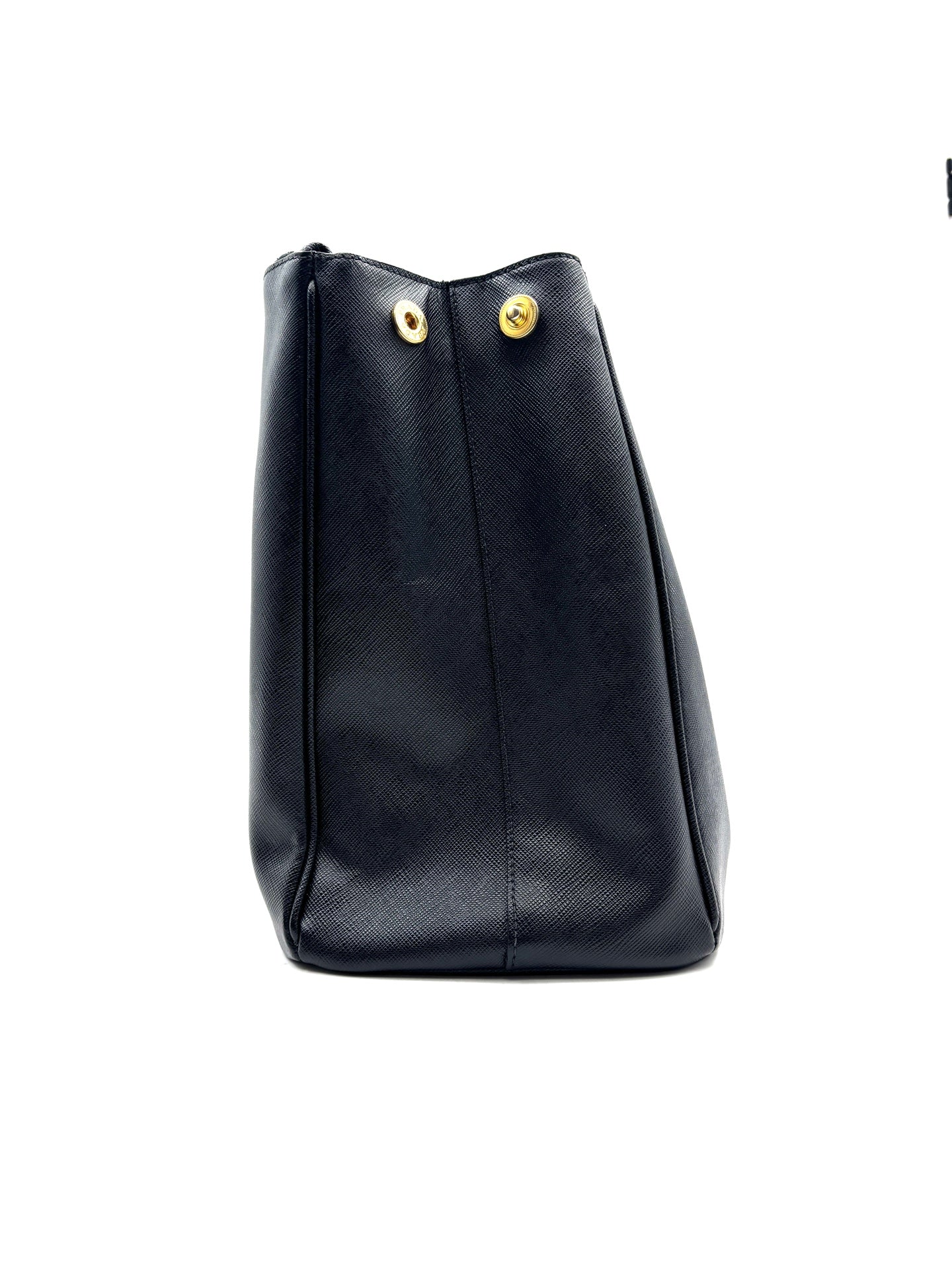 Prada - Galleria Saffiano Lux Tote - Saffiano leather - Black - (Large)