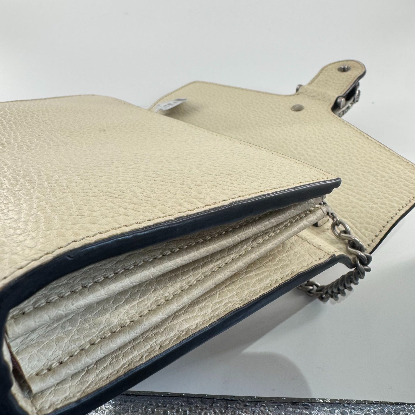 Gucci - Dionysus Wallet on Chain (WOC) - Leather - White - (mini)