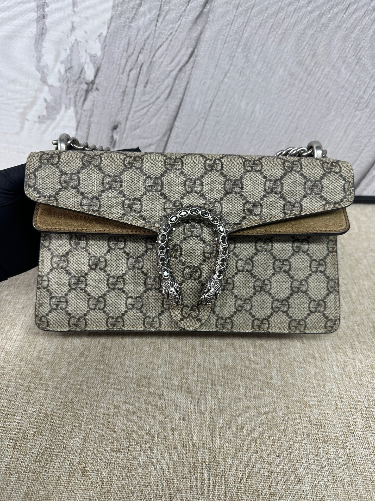 Gucci - Dionysus - GG Supreme canvas with suede and leather trim - Multicolour - (Mini)