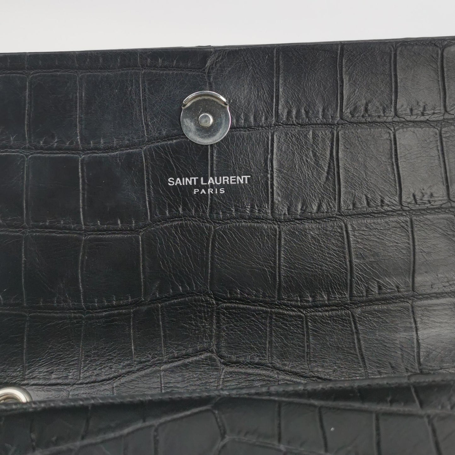 Saint Laurent - MONOGRAM KATE Tassel Handbag - Leather - Black - (mini)