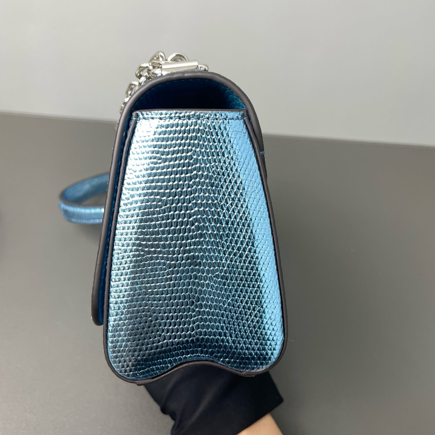 Louis Vuitton - Mini Twist Bag - Lizard leather - Blue - (mini)