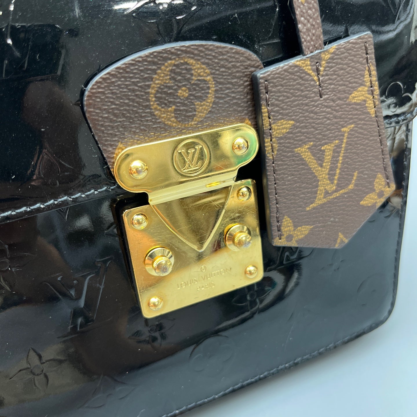 Louis Vuitton - Spring Street Messenger Bag - Patent leather - Black - (mini)