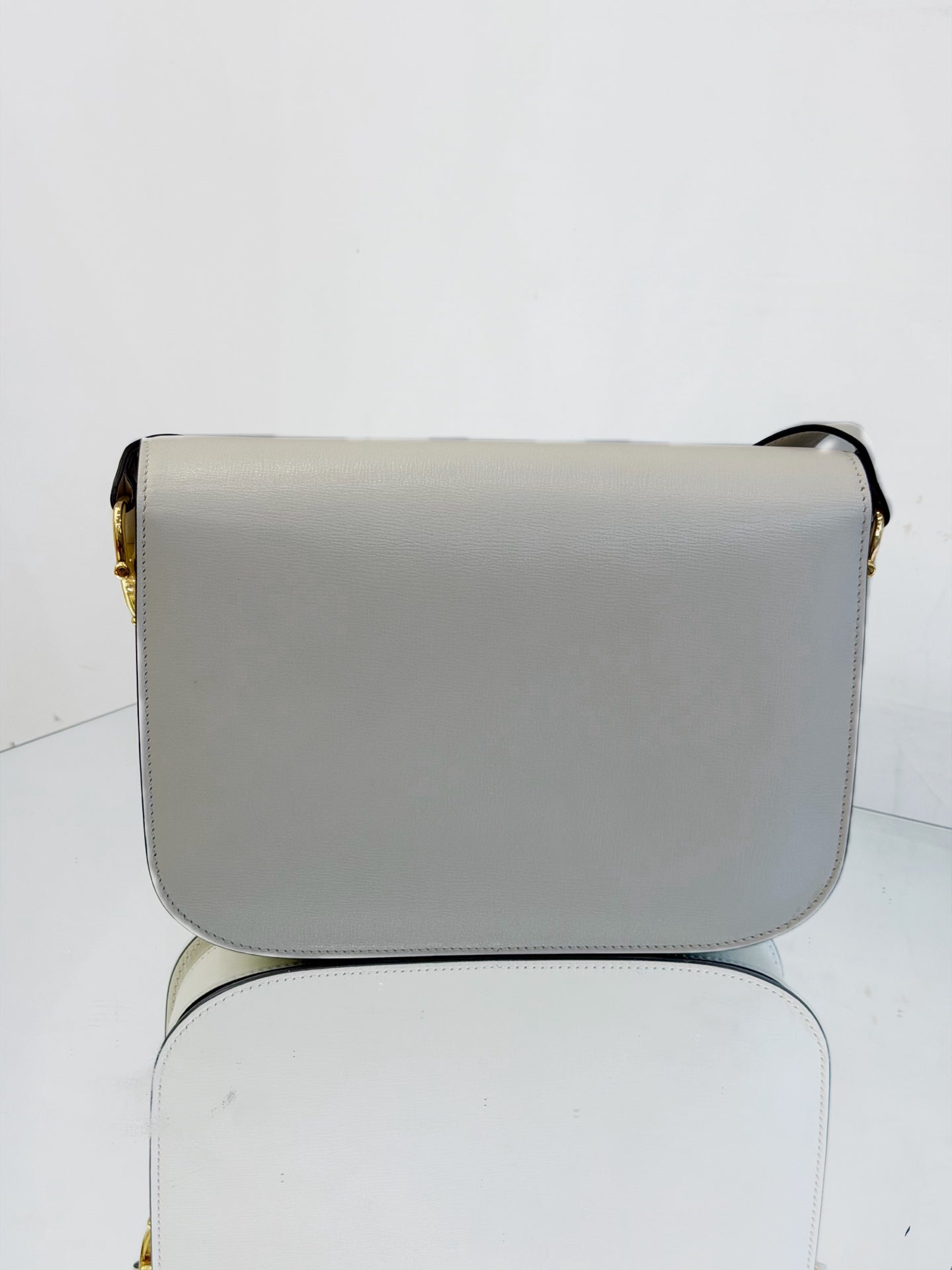 Gucci - Horsebit 1955 Shoulder Bag - Leather - Off-white - (medium)