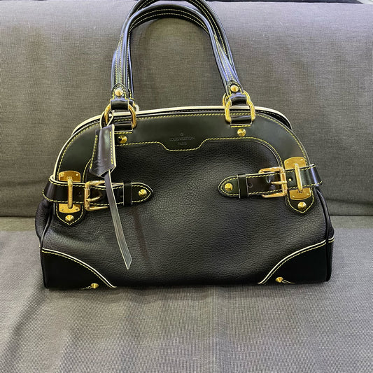 Louis Vuitton - Suhali Handbag - Goatskin leather - Black - (Medium)