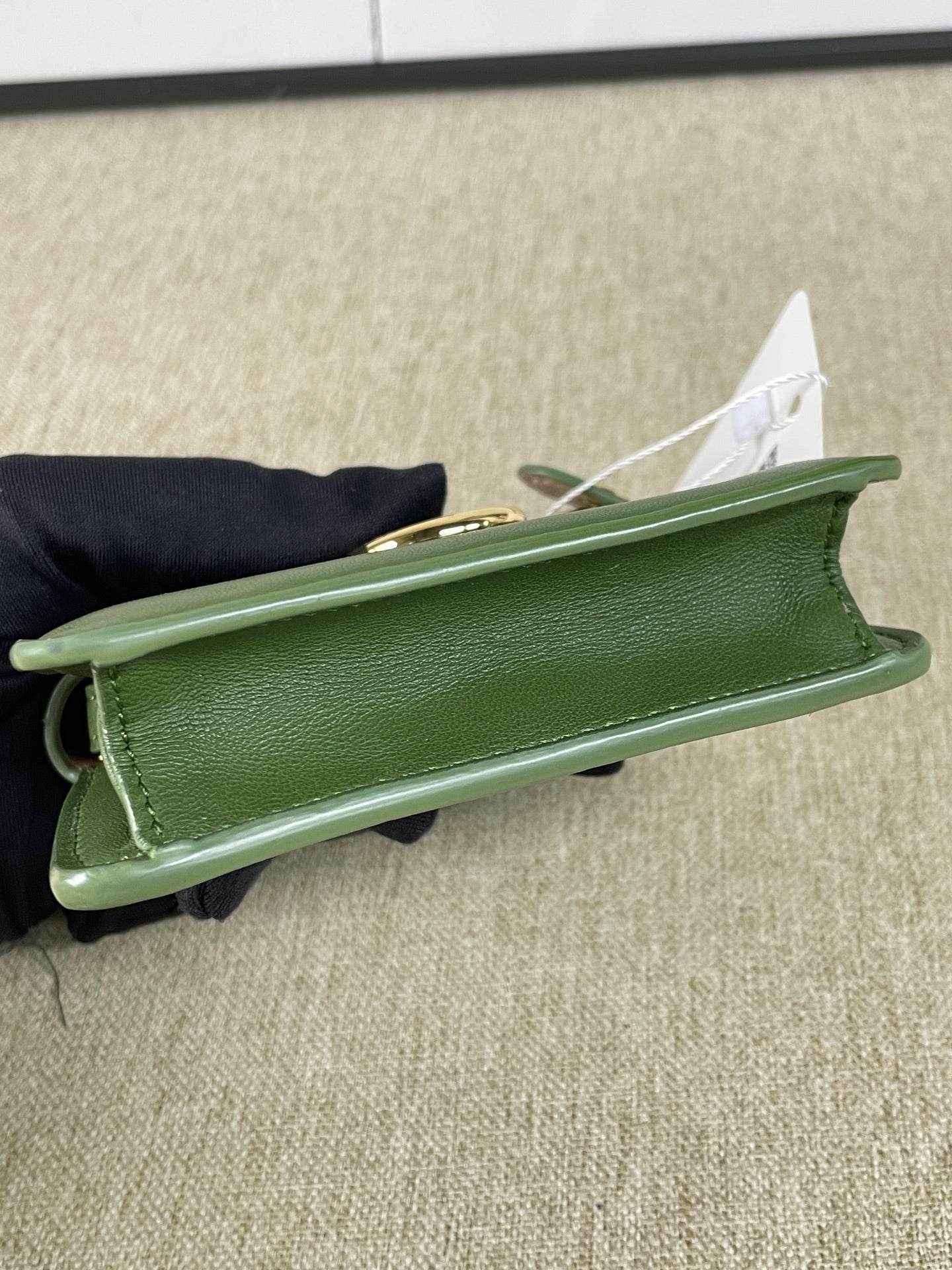 Fendi - Peekaboo Nano - Lambskin leather - Green - (mini)