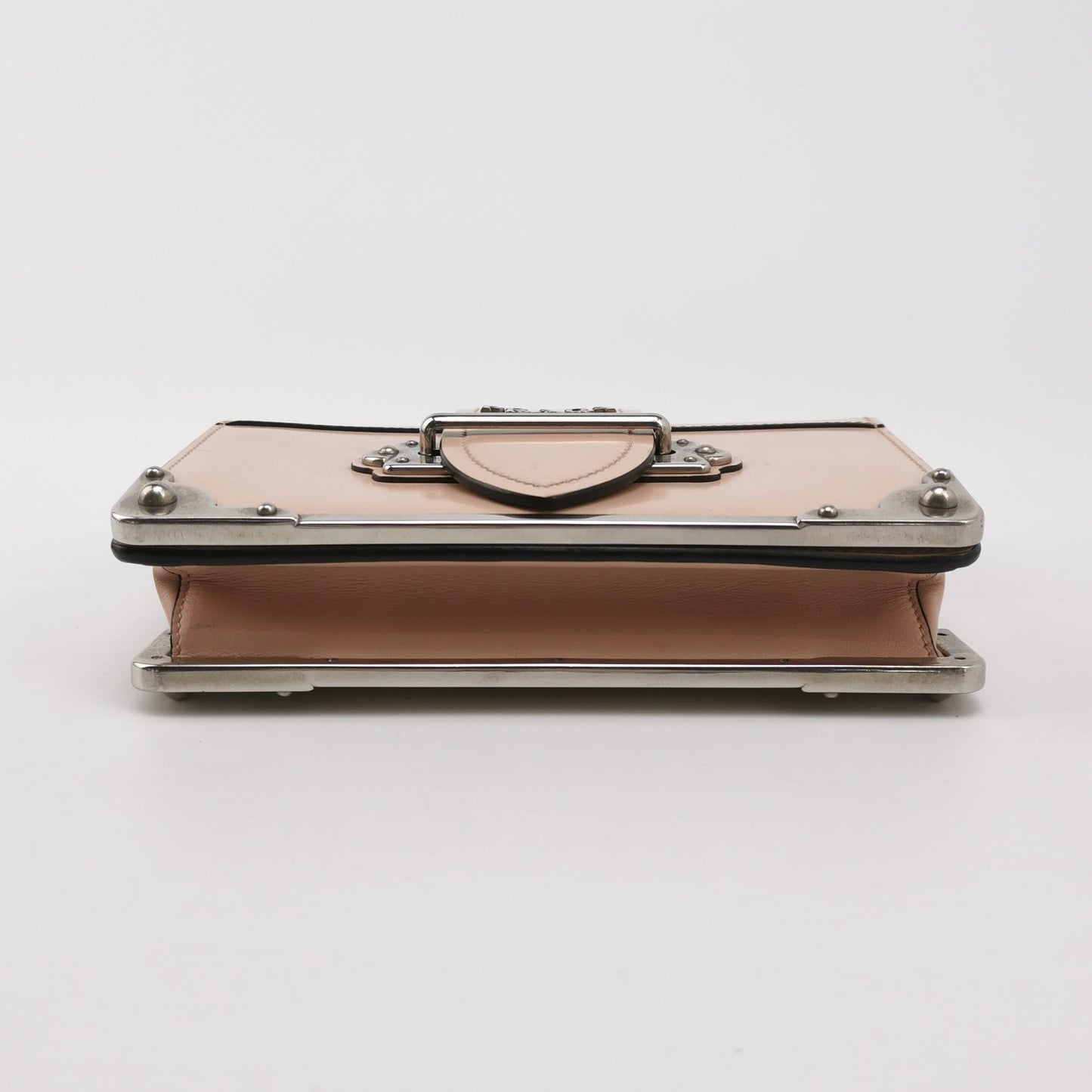 Prada - Cahier 'Moonlight Treasure Box' Mini Bag - Leather - Pink - (mini)