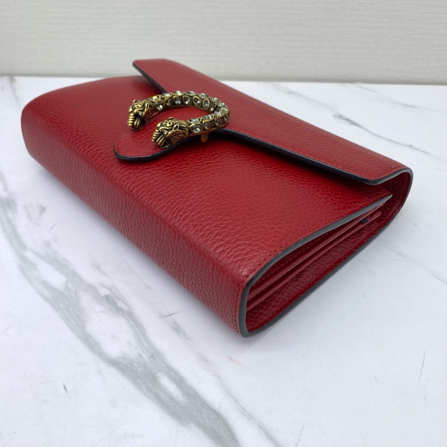 Gucci - Dionysus Wallet on Chain (WOC) - Leather - Red - (mini)