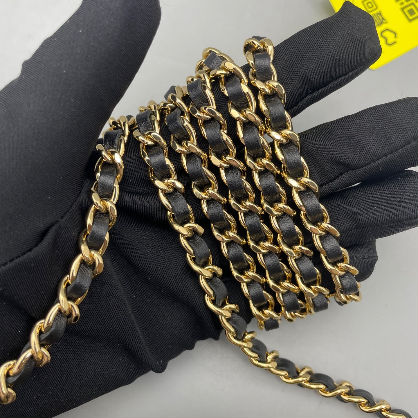 Chanel - Chain Clasp Bag - Patent leather - Black - (Mini)