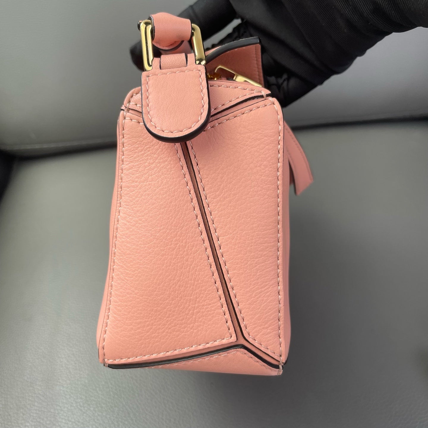 Loewe - Puzzle Mini - Leather - Pink - (mini)