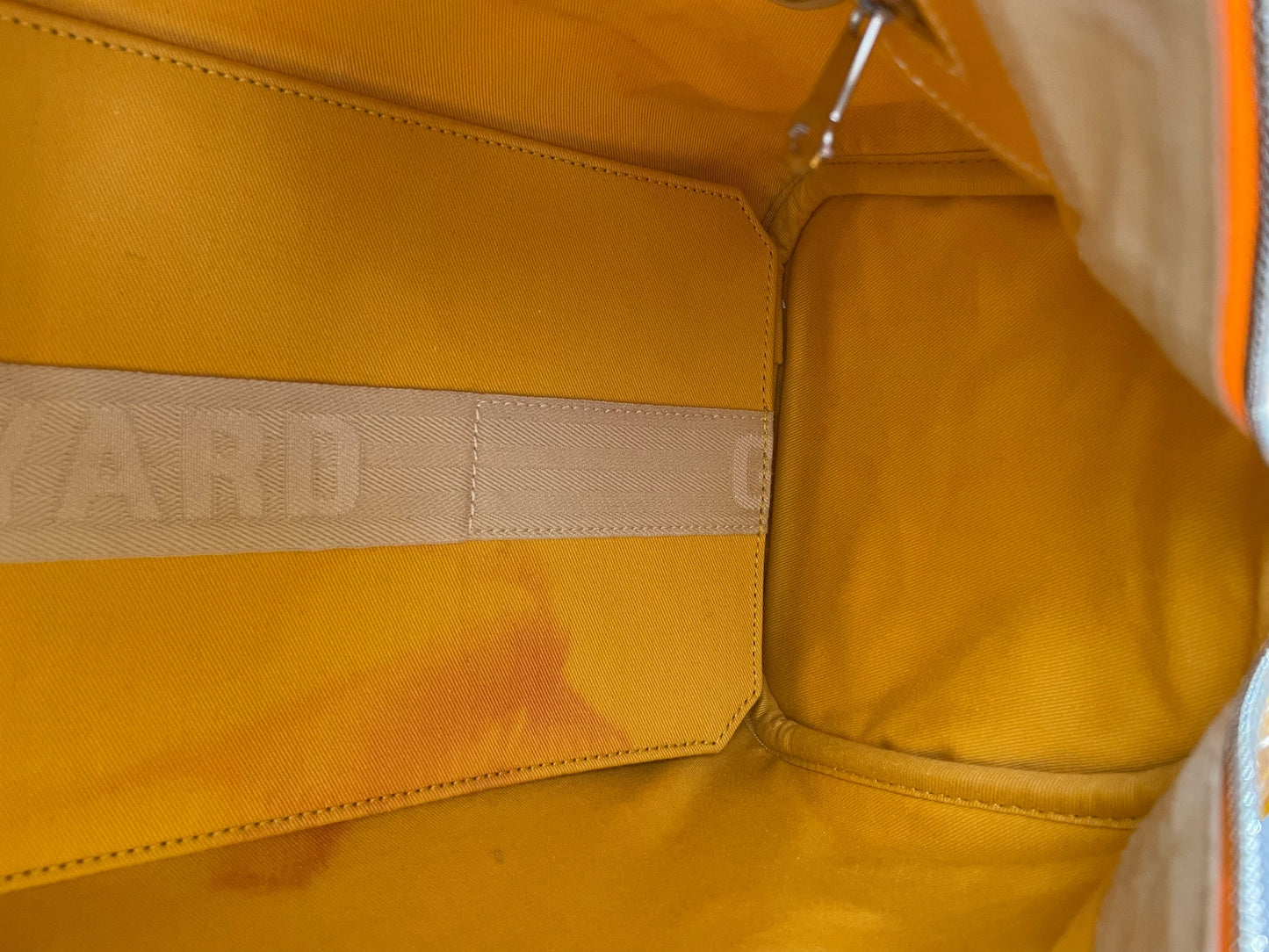 Goyard - Croisière 40 - Goyardine canvas with leather trim - Yellow - (Medium)