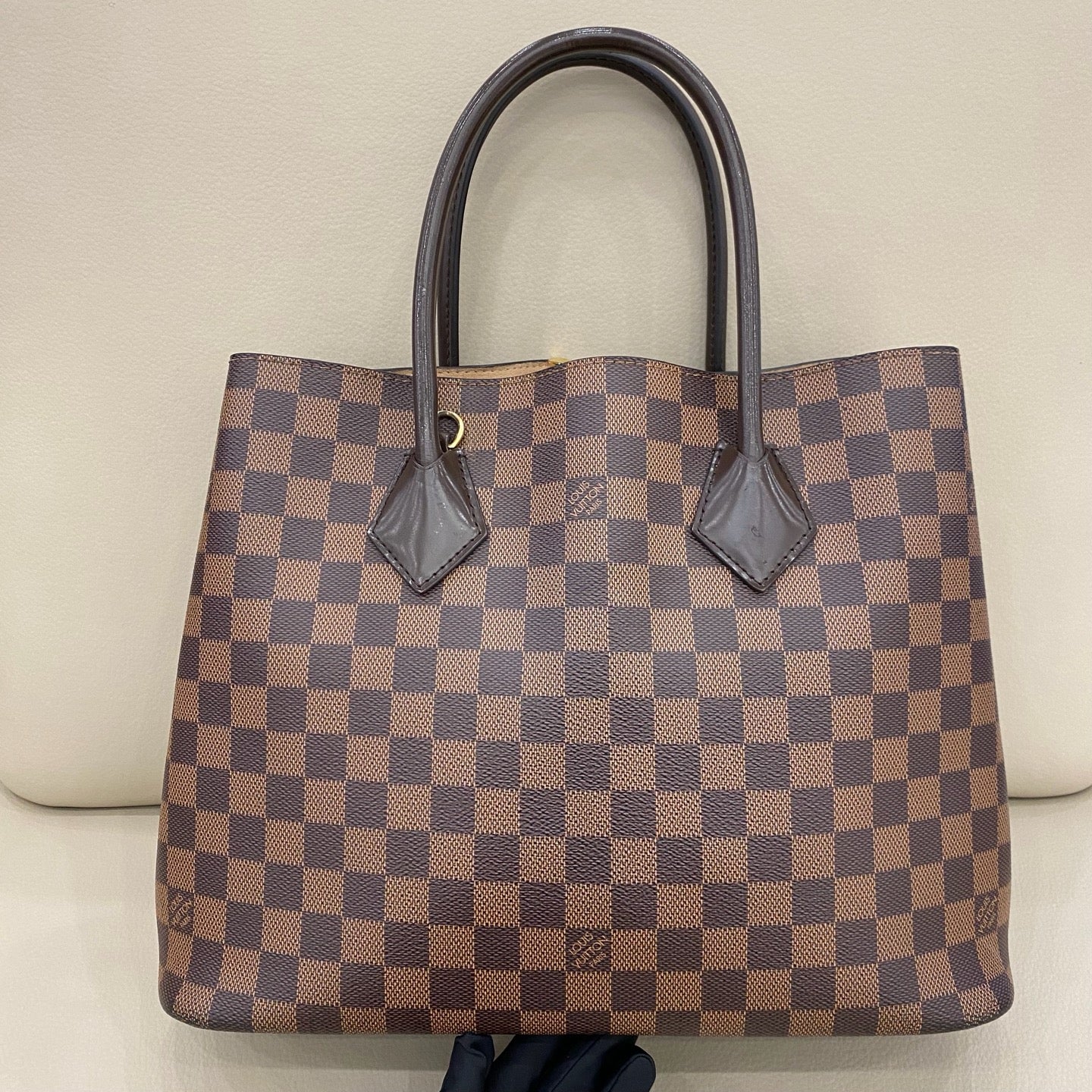 Louis Vuitton - Kensington - Coated canvas with leather trim - Brown - (medium)