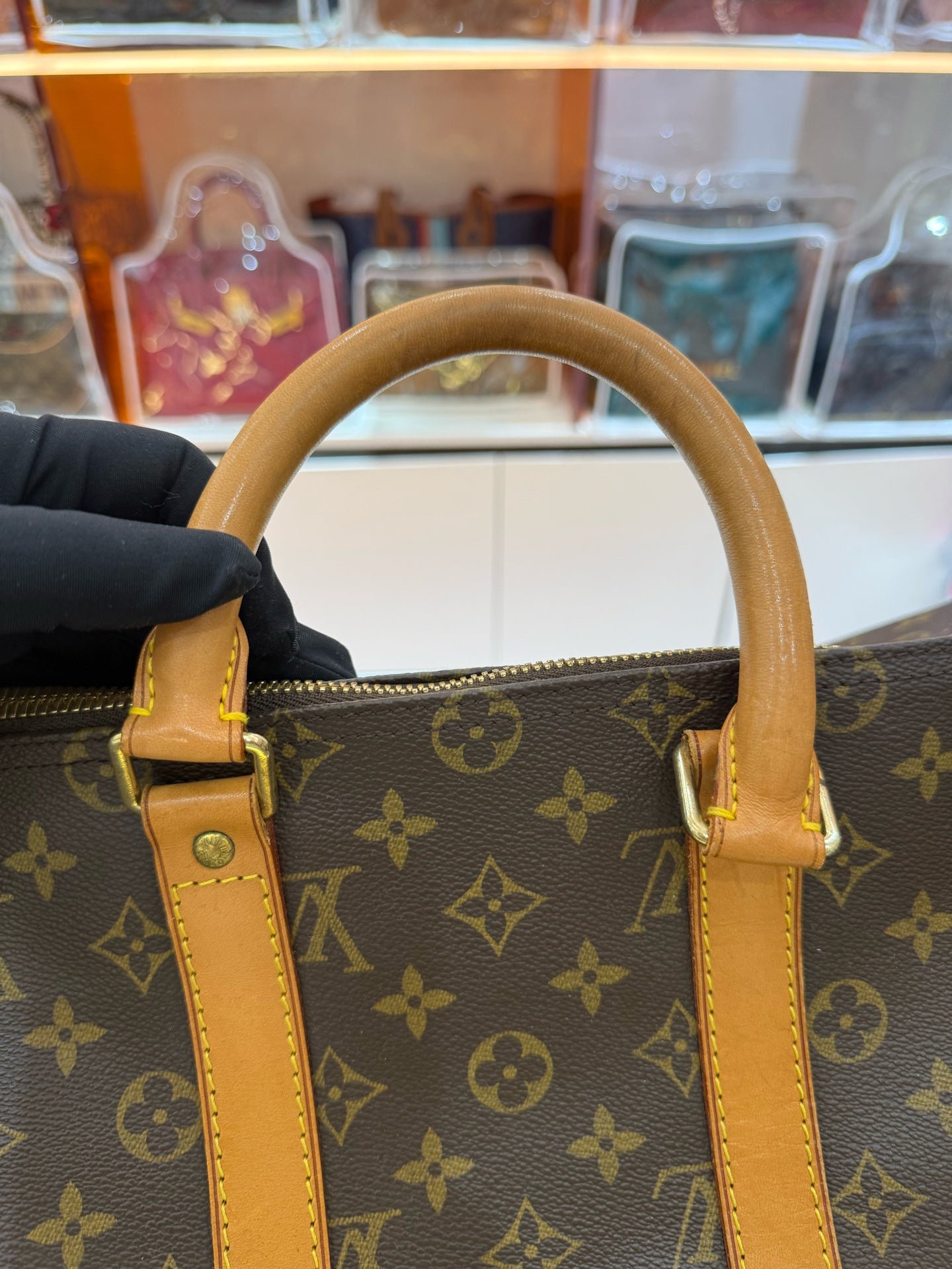 Louis Vuitton - Keepall 45 - Monogram coated canvas with Vachetta leather trim - Brown - (large)