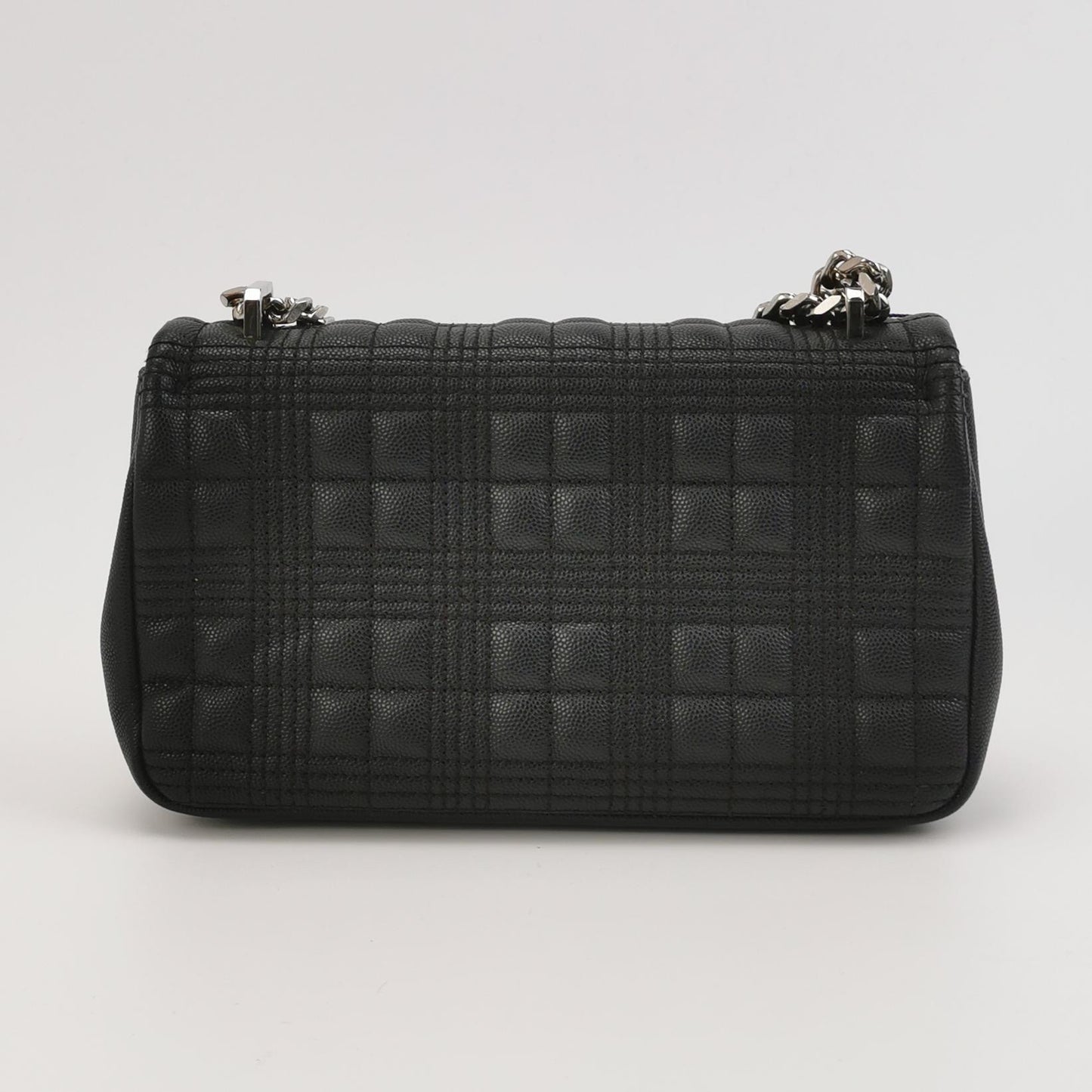 Burberry - Lola Bag - Grained leather - Black - (small)