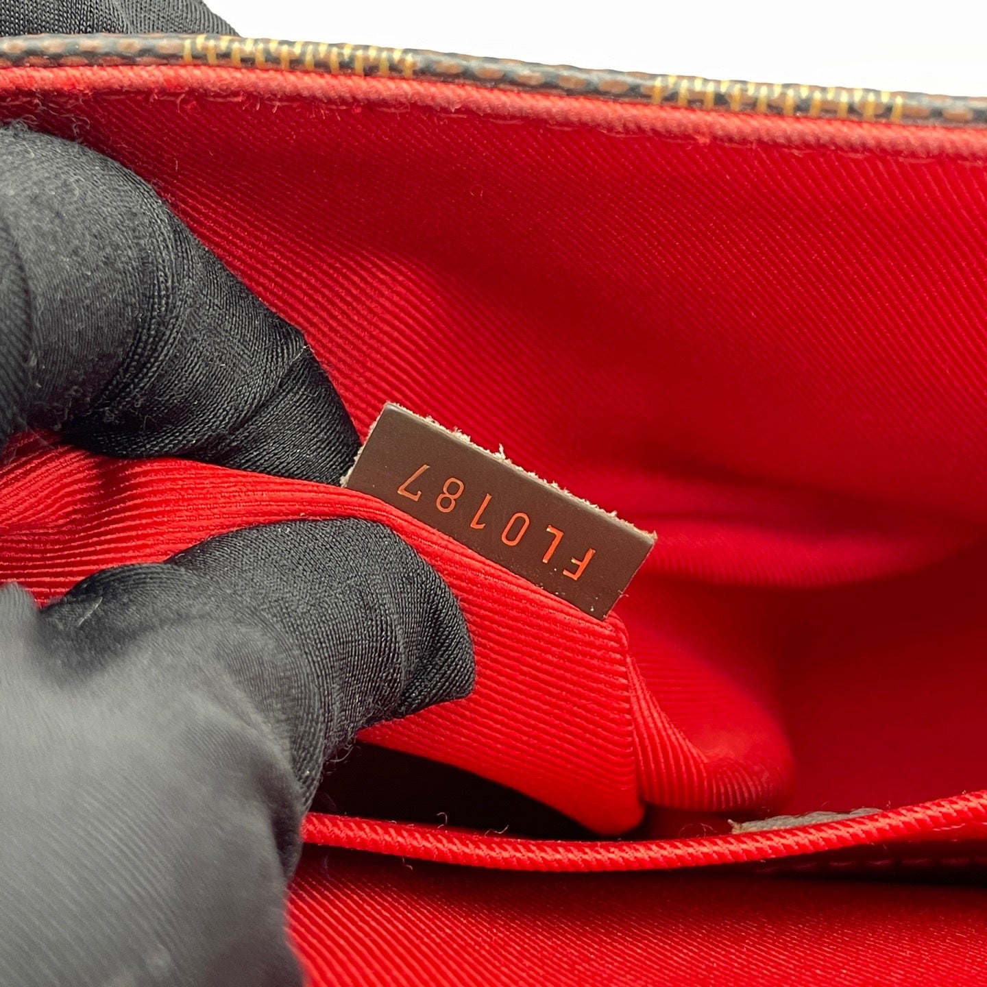 Louis Vuitton - Tassel Messenger Bag - Damier Ebene coated canvas with leather trim - Brown - (Small)