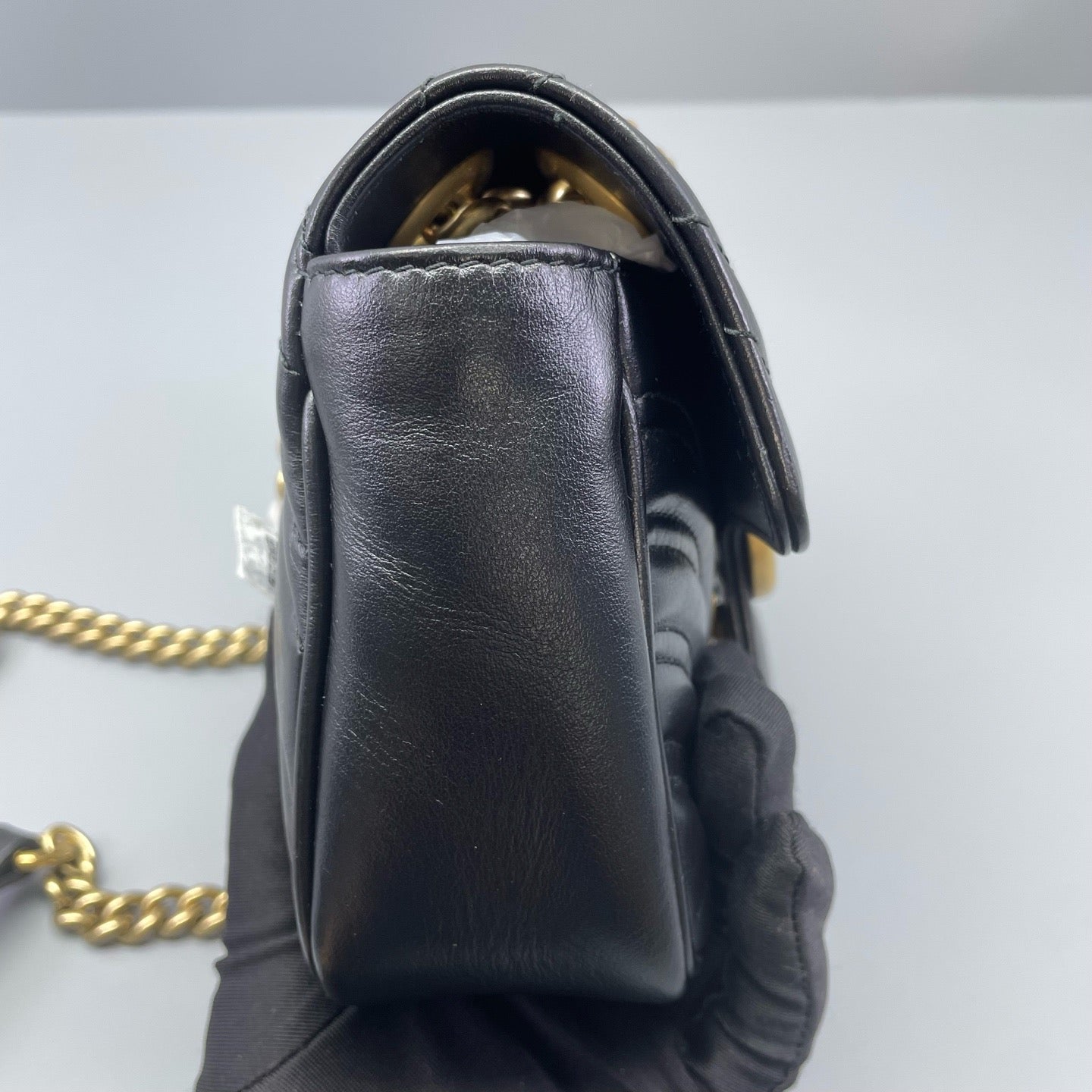 Gucci - Marmont 22 - Leather - Black - (small)