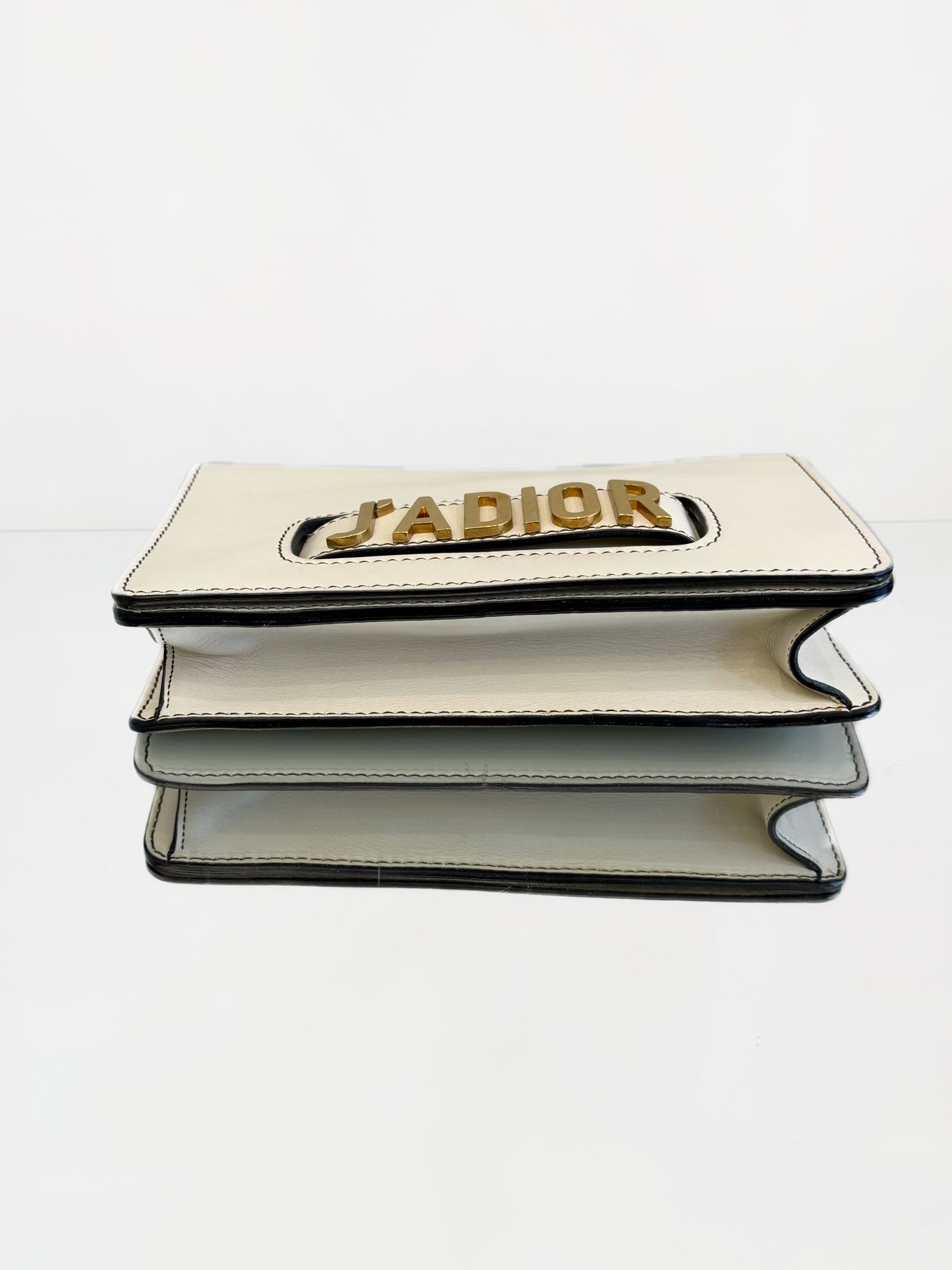 Dior - J'adior Flap Bag - Cowhide leather - White - (medium)