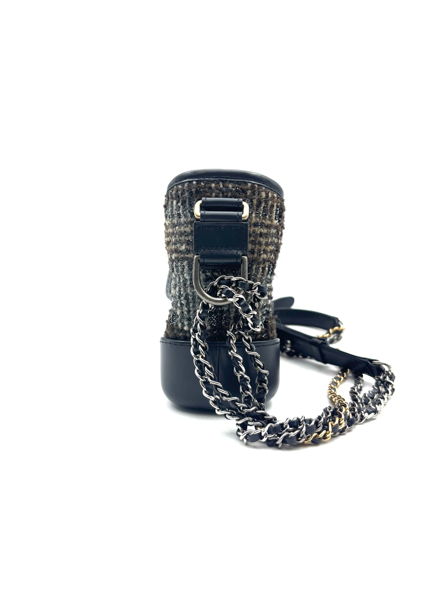 Chanel - Gabrielle Hobo Bag - Tweed and Leather - Multicolour - (Small)