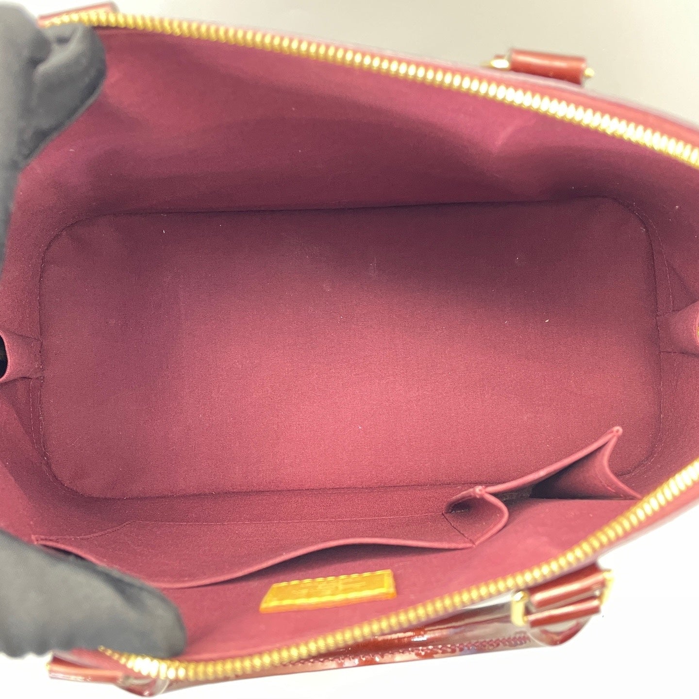 Louis Vuitton - Alma GM - Patent leather - Burgundy - (Large)