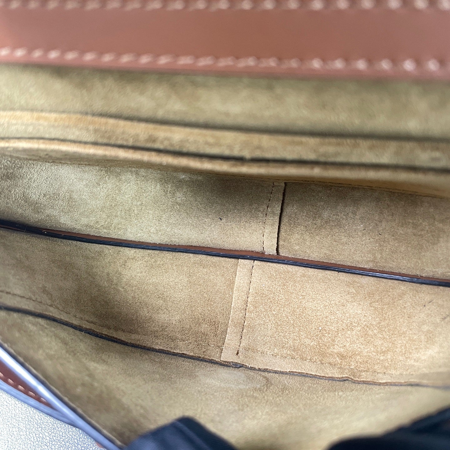 Loewe - Gate Mini Dual Saddle Bag with Wide Strap - Leather - Camel - (mini)