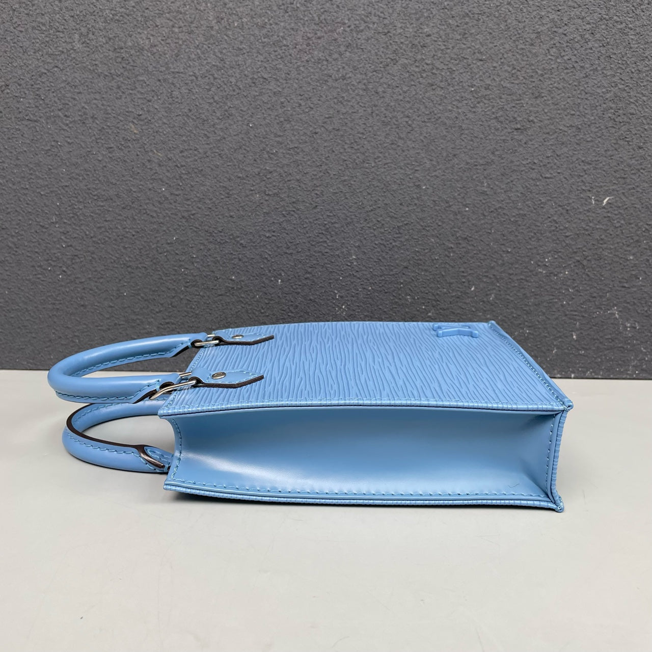 Louis Vuitton - Petit Sac Plat - Leather - Blue - (mini)
