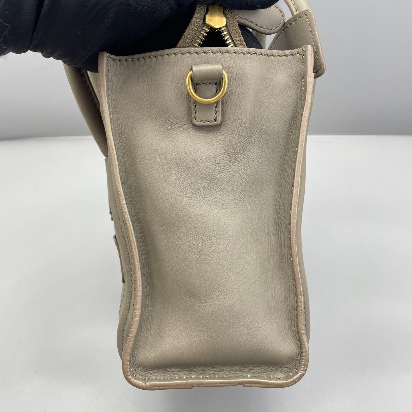 Celine - Luggage Nano - Calfskin leather - Grey - (mini)