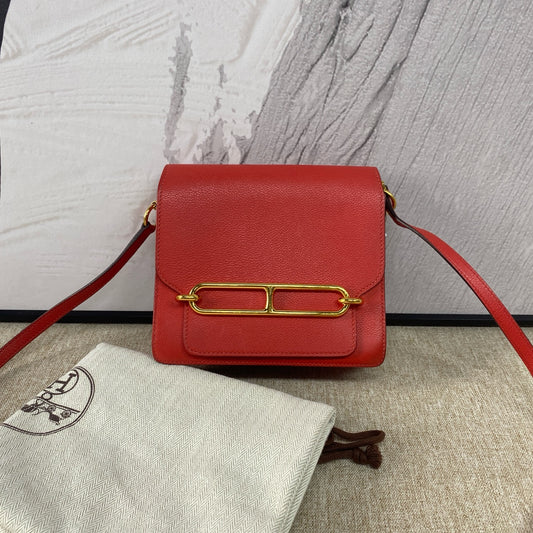 Hermès - Roulis 19 - Evercolor leather - Red - (mini)
