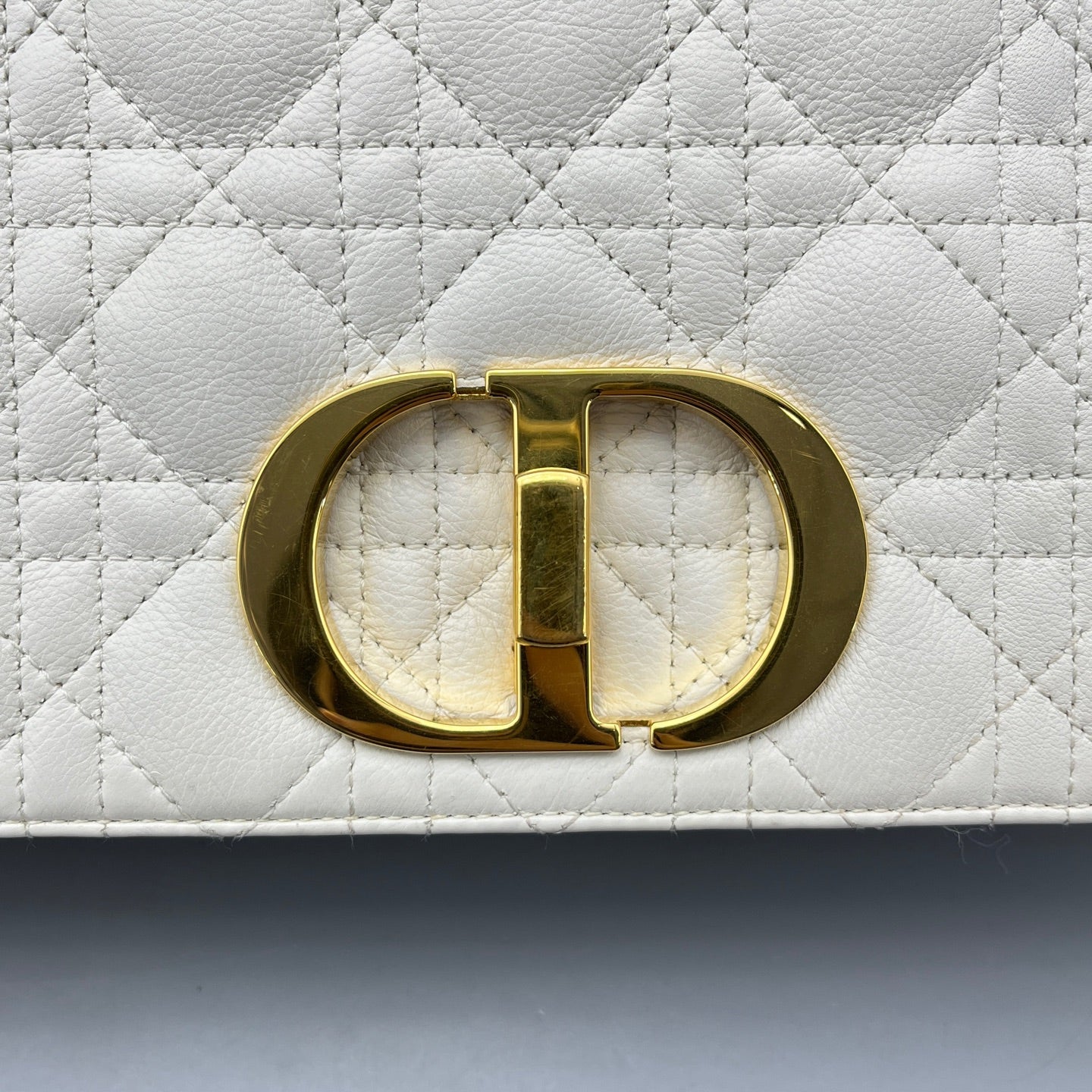 Dior - Caro - Leather - White - (large)