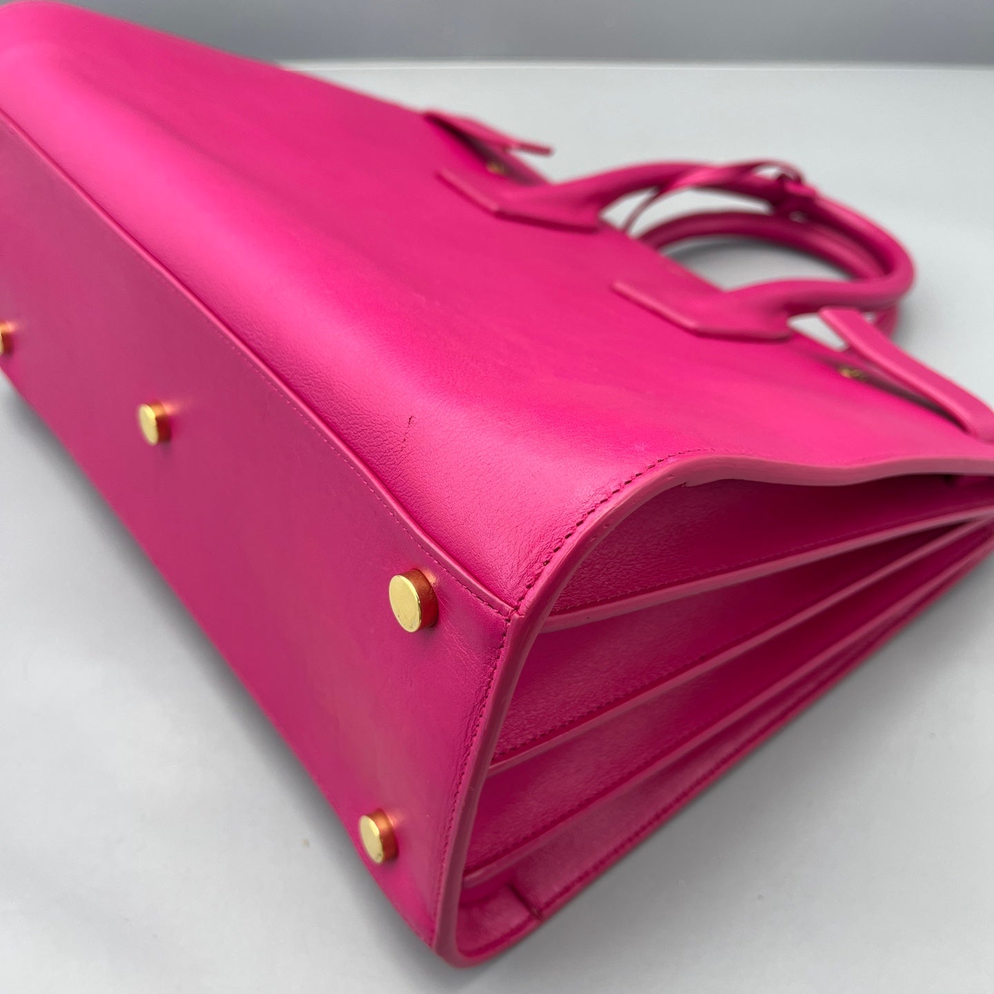 Saint Laurent - Sac de Jour - Leather - Pink - (Medium)