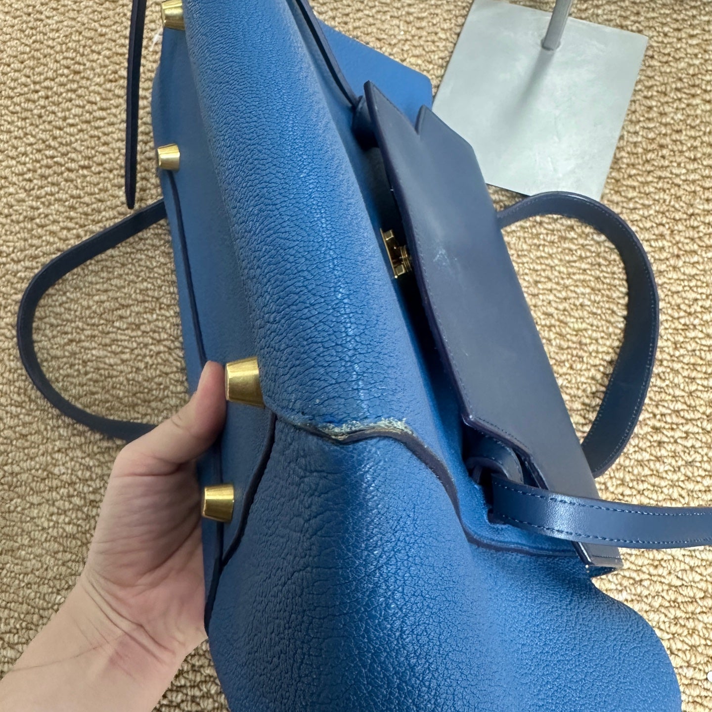 Celine - Belt Bag - Grained calfskin leather - Multicolour - (Mini)