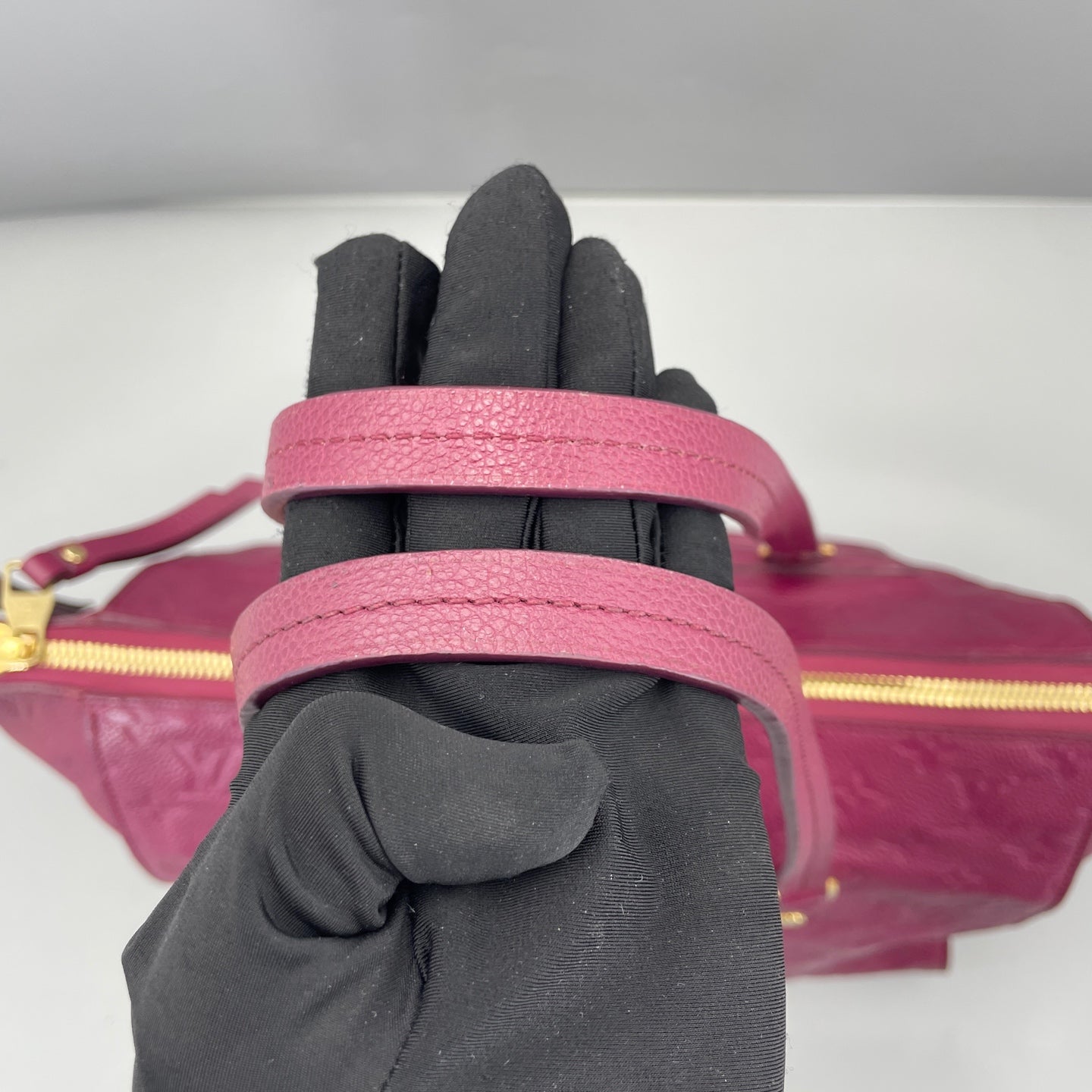 Louis Vuitton - Lumineuse - Leather - Burgundy - (Medium)