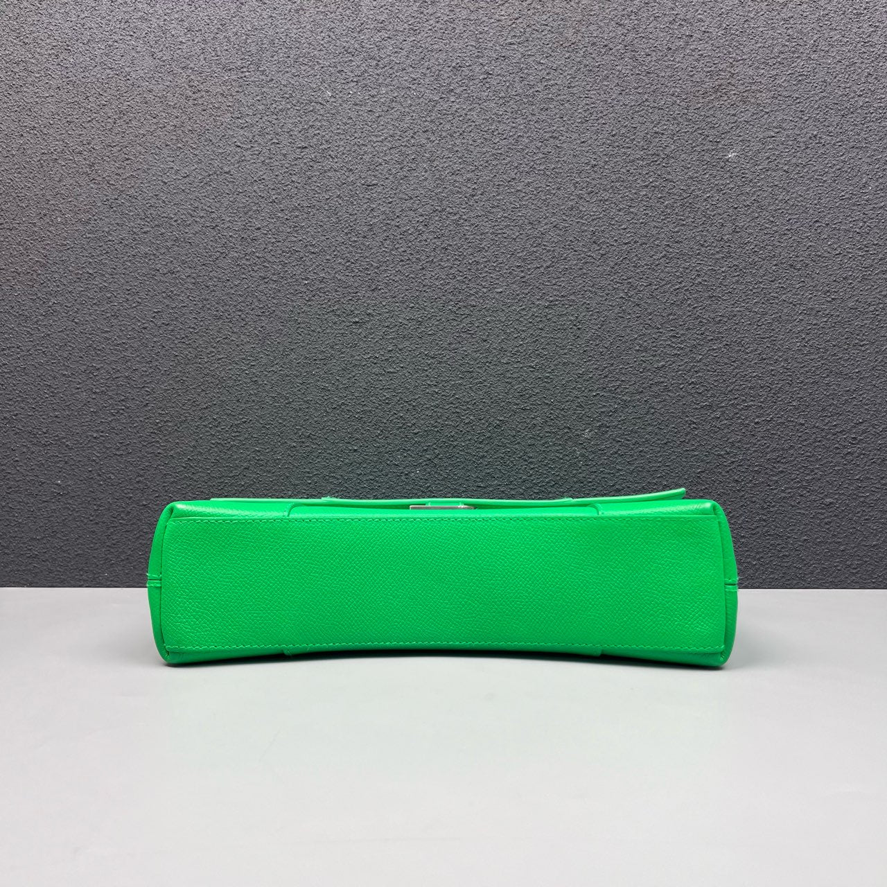 Balenciaga - Downtown Small Hourglass Bag - Grained leather - Green - (Small)