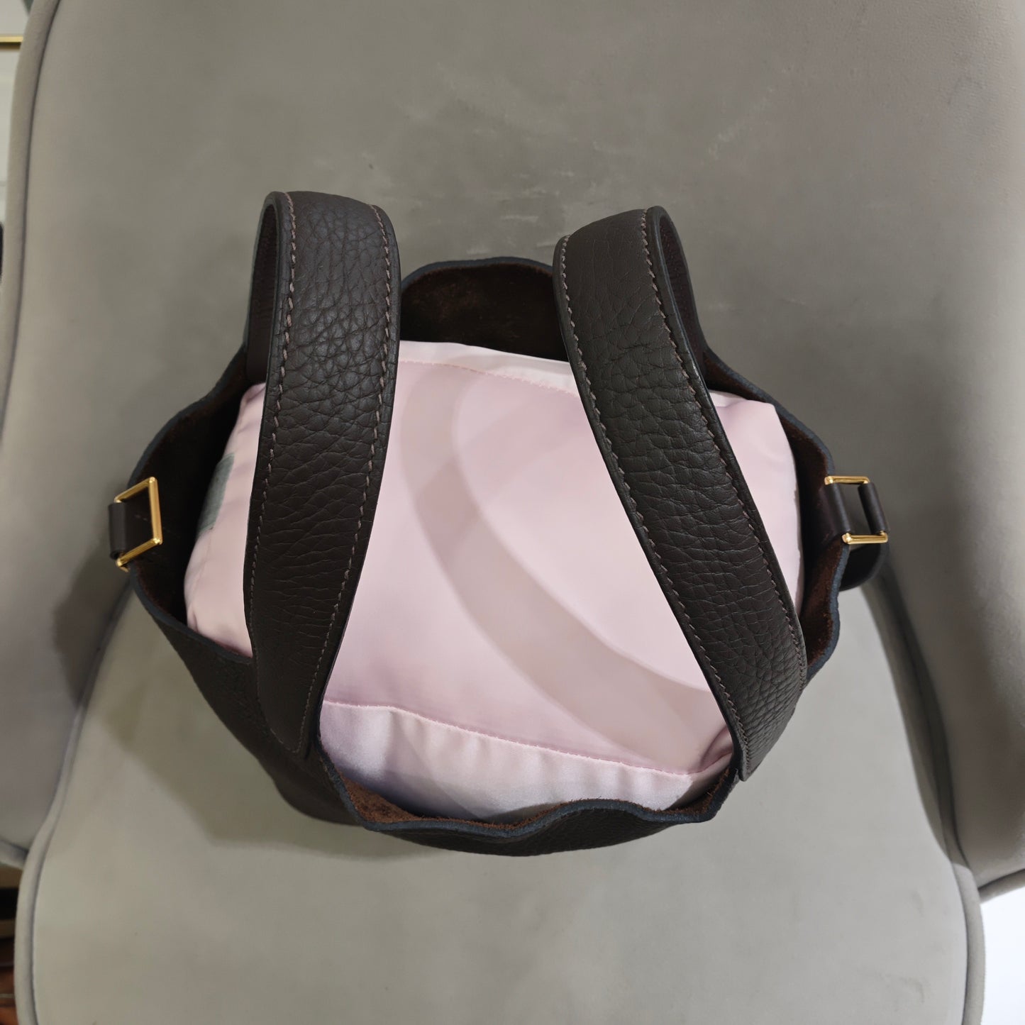Hermès - Picotin 18 - Taurillon Clemence leather - Brown - (mini)