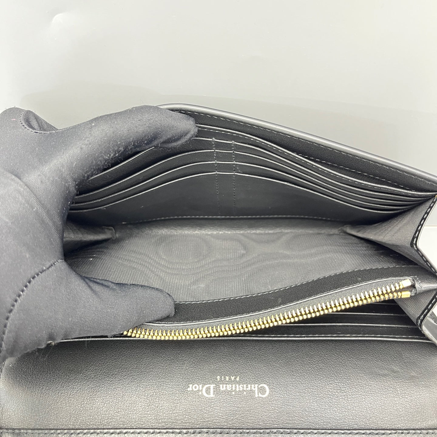 Dior - 30 Montaigne WOC - Patent leather - Black - (Small)