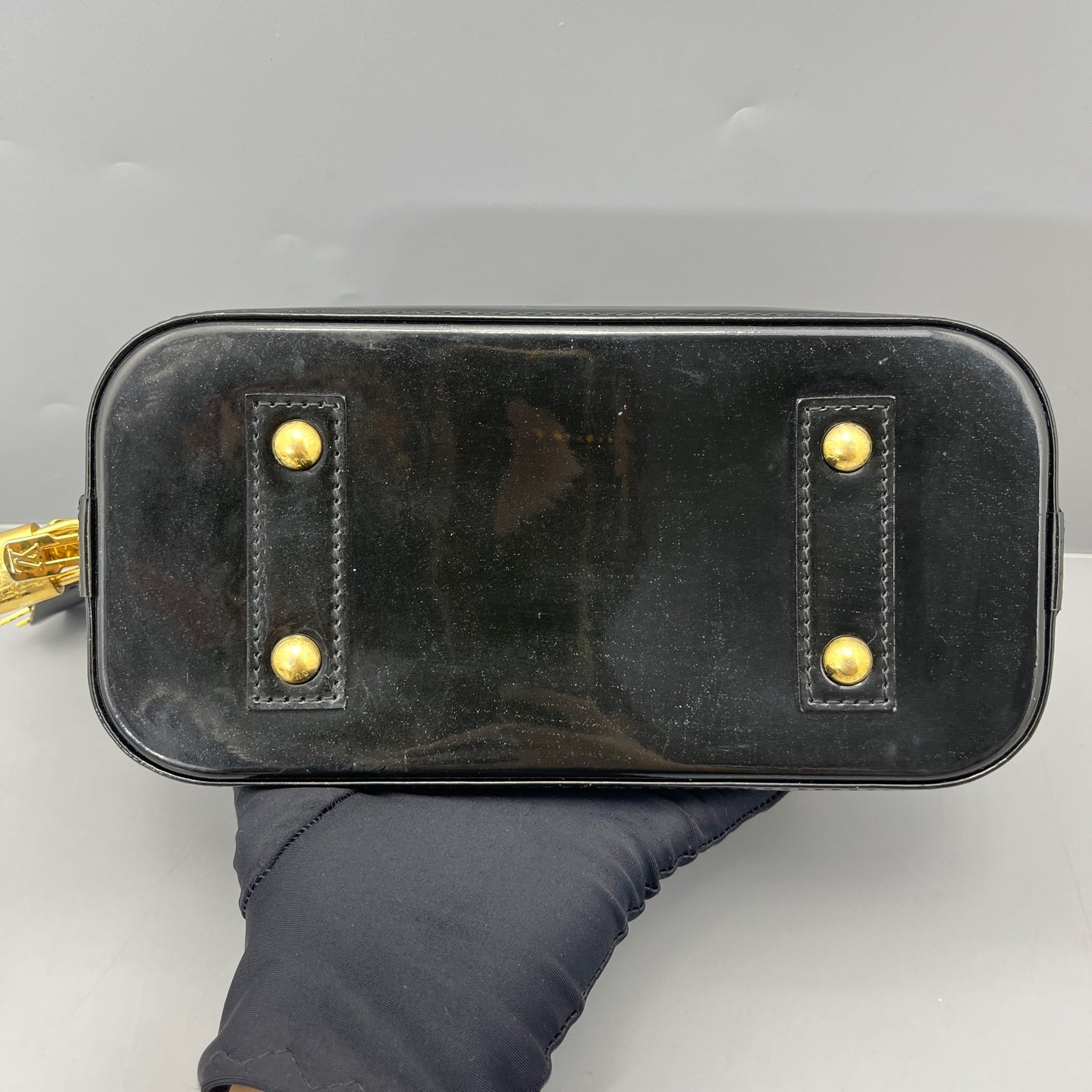 Louis Vuitton - Alma BB - Patent leather - Black - (mini)
