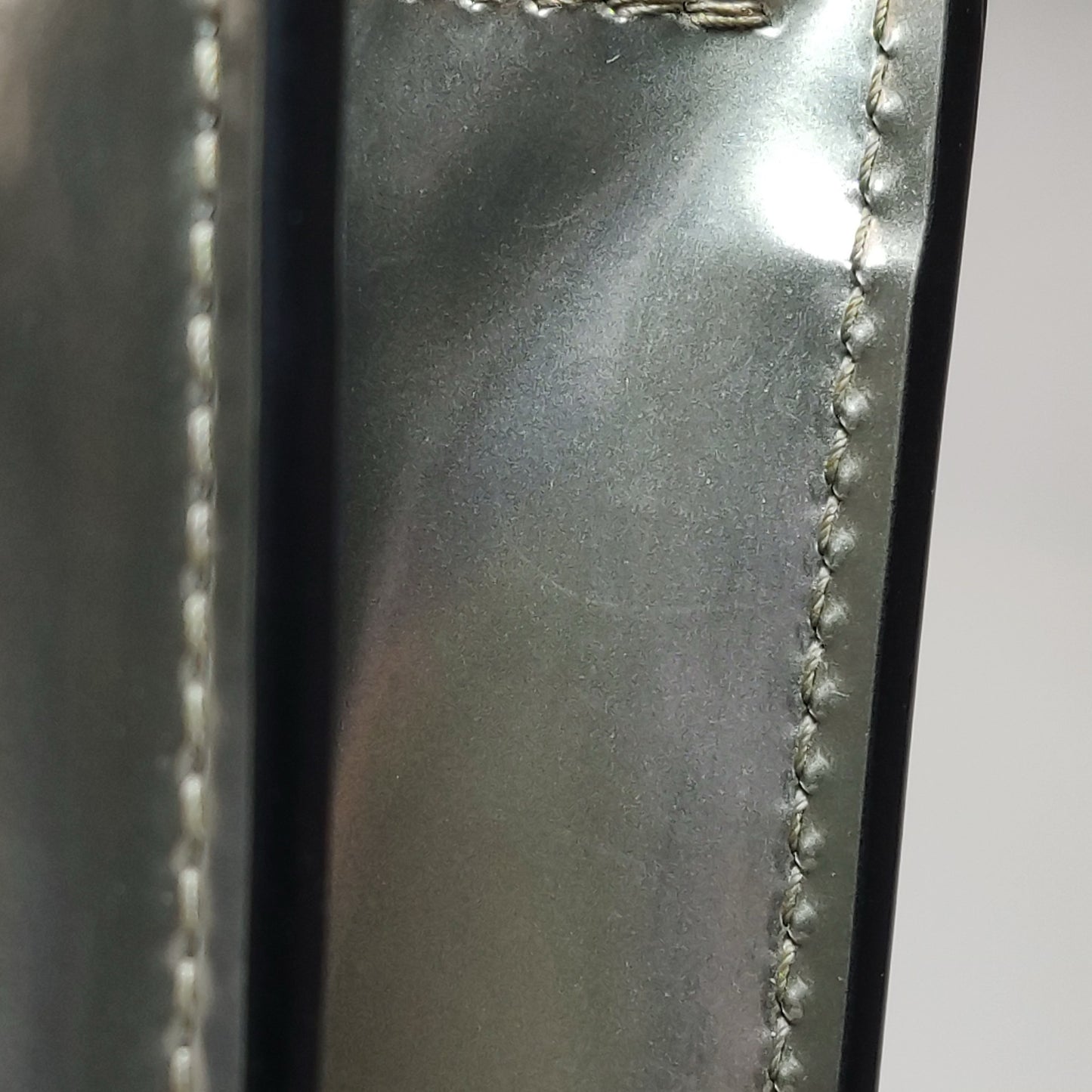 Bvlgari - Serpenti Forever Wallet on Chain - Metallic leather - Silver - (small)