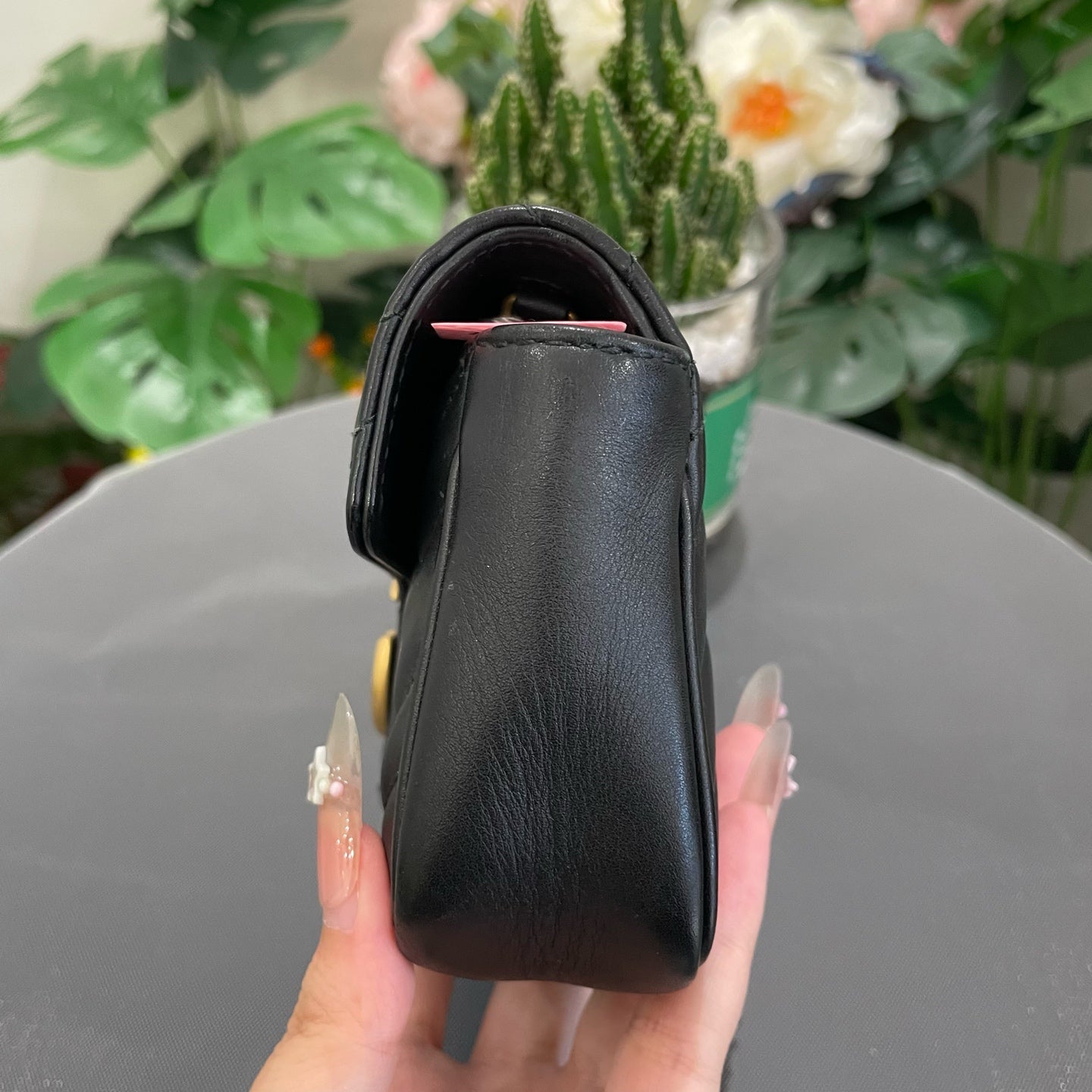 Gucci - Marmont Mini - Leather - Black - (mini)