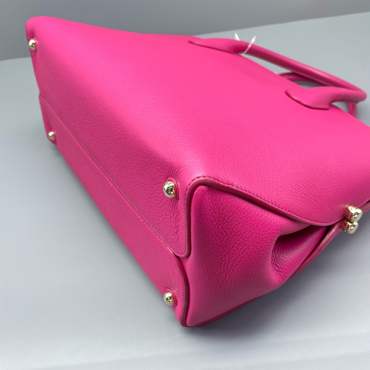 Dior - Tote Bag with DIOR Charms - Pebbled leather - Pink - (Medium)