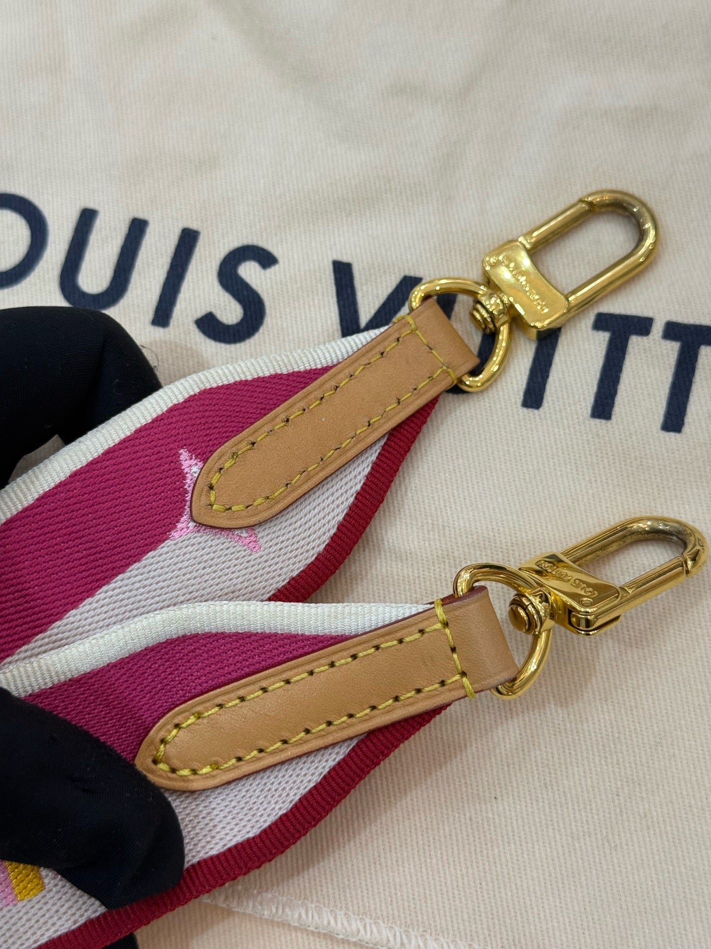 Louis Vuitton - Dione Baguette - Monogram coated canvas with Vachetta leather trim - Brown - (medium)
