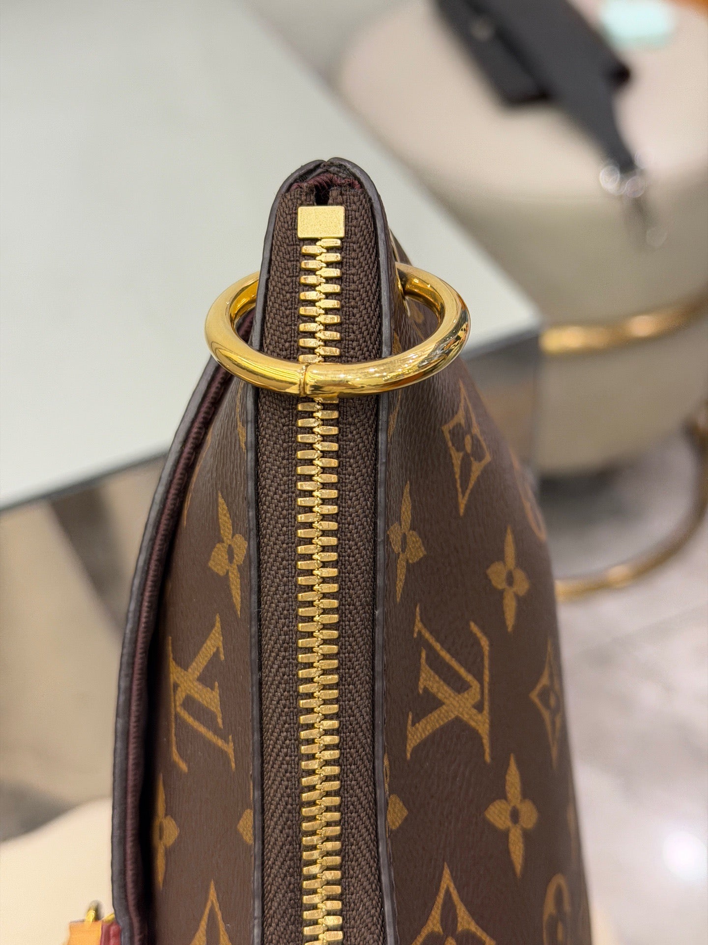 Louis Vuitton - Odeon PM (M45354) - Monogram coated canvas with Vachetta leather trim - Brown - (Small)