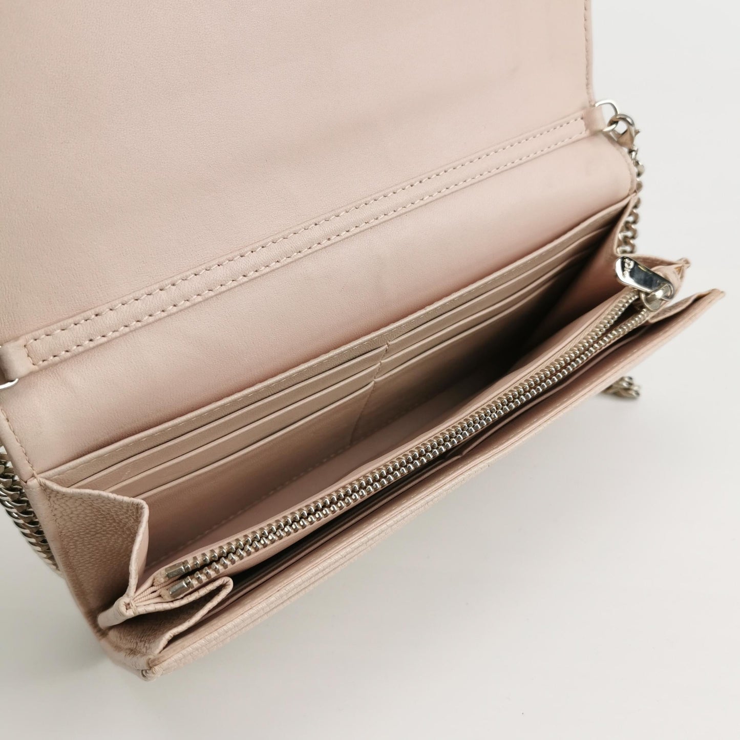 Dior - Diorama Wallet on Chain - Leather - Pink - (mini)