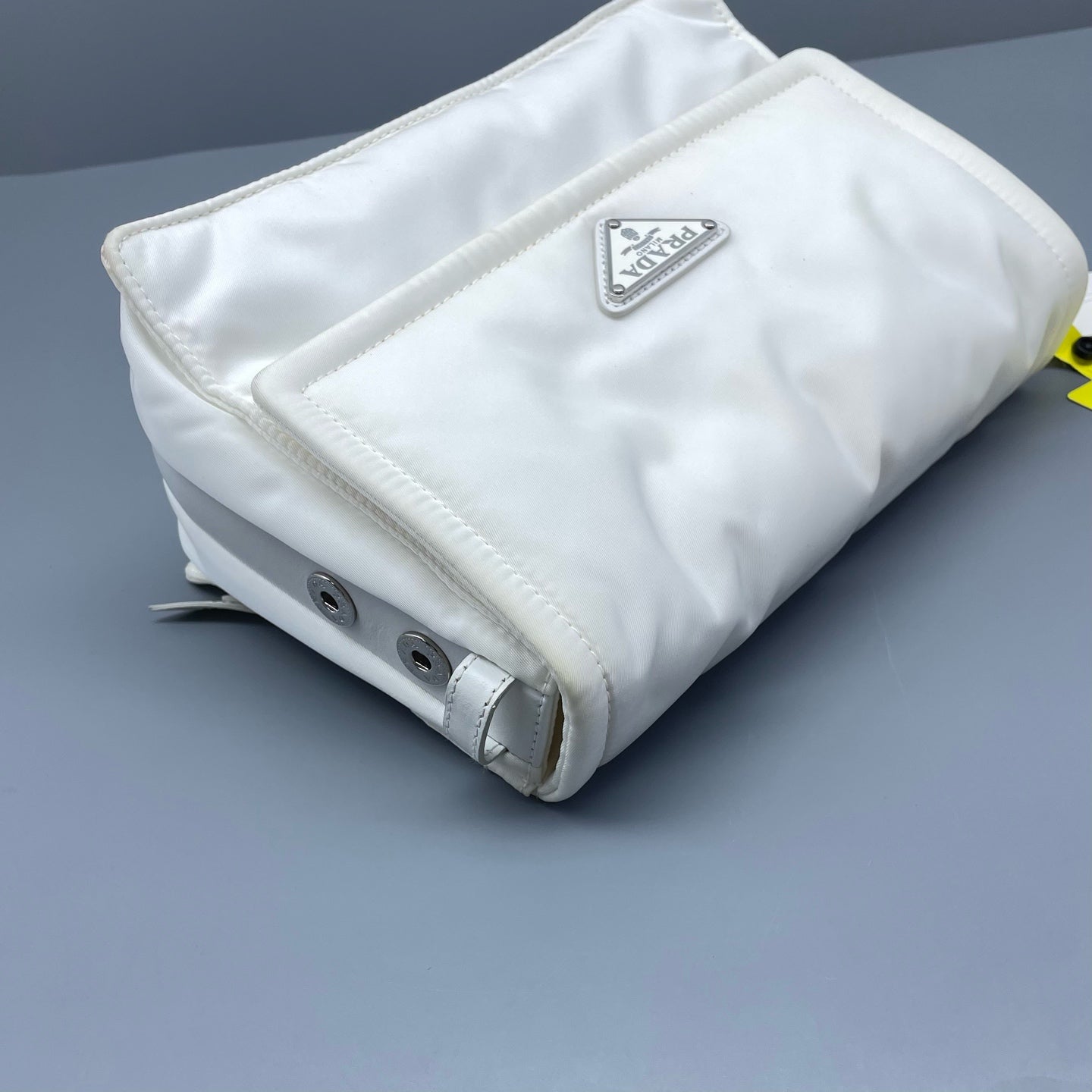 Prada - Cini Messenger Bag - Polyamide - White - (small)
