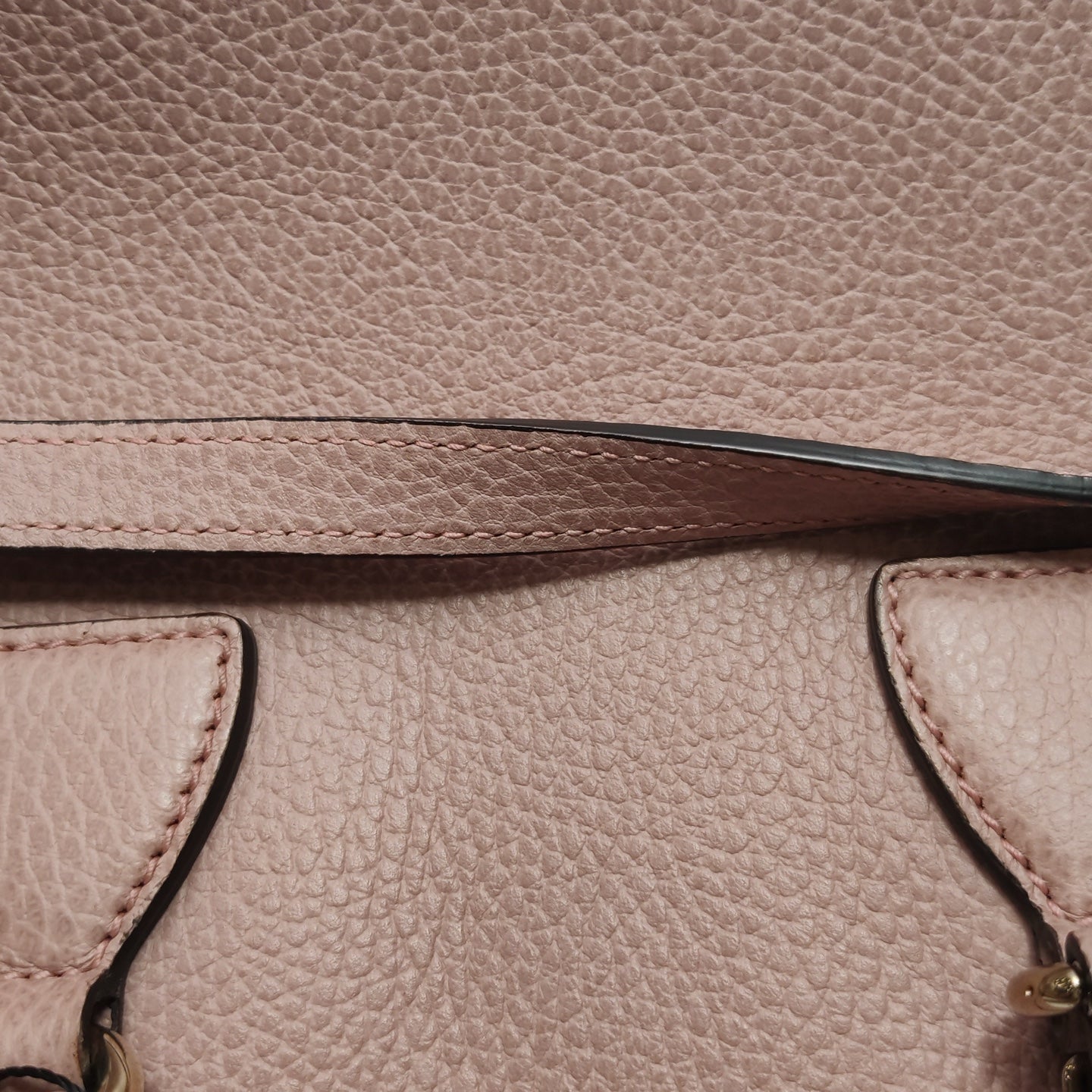 Gucci - Classic Shell Bag - Pebbled leather - Pink - (small)