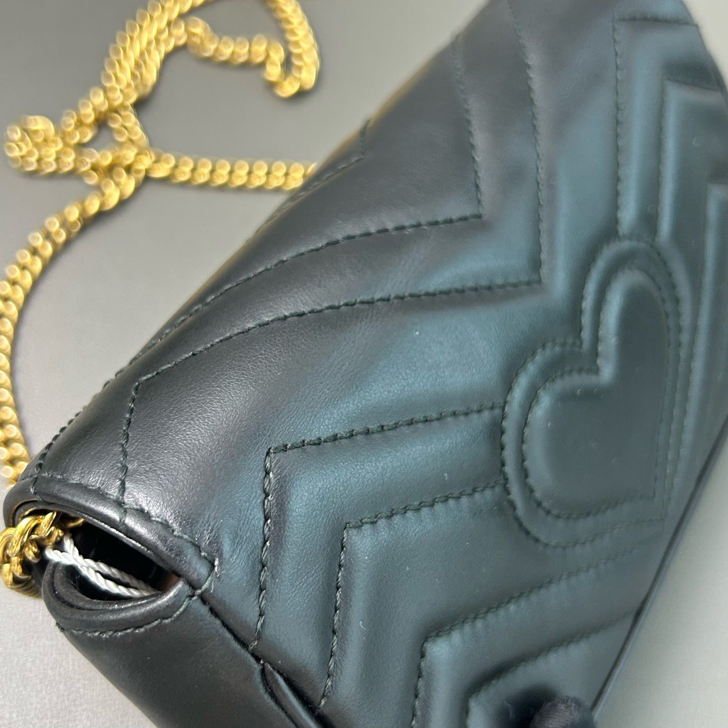 Gucci - GG Marmont - Leather - Black - (mini)