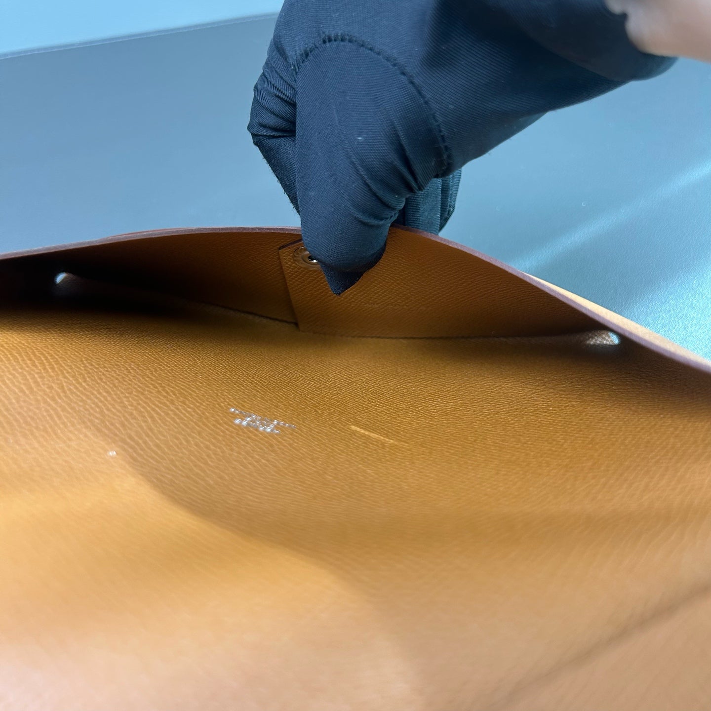 Hermès - Calvi MM Pochette - Epsom leather - Brown - (Medium)