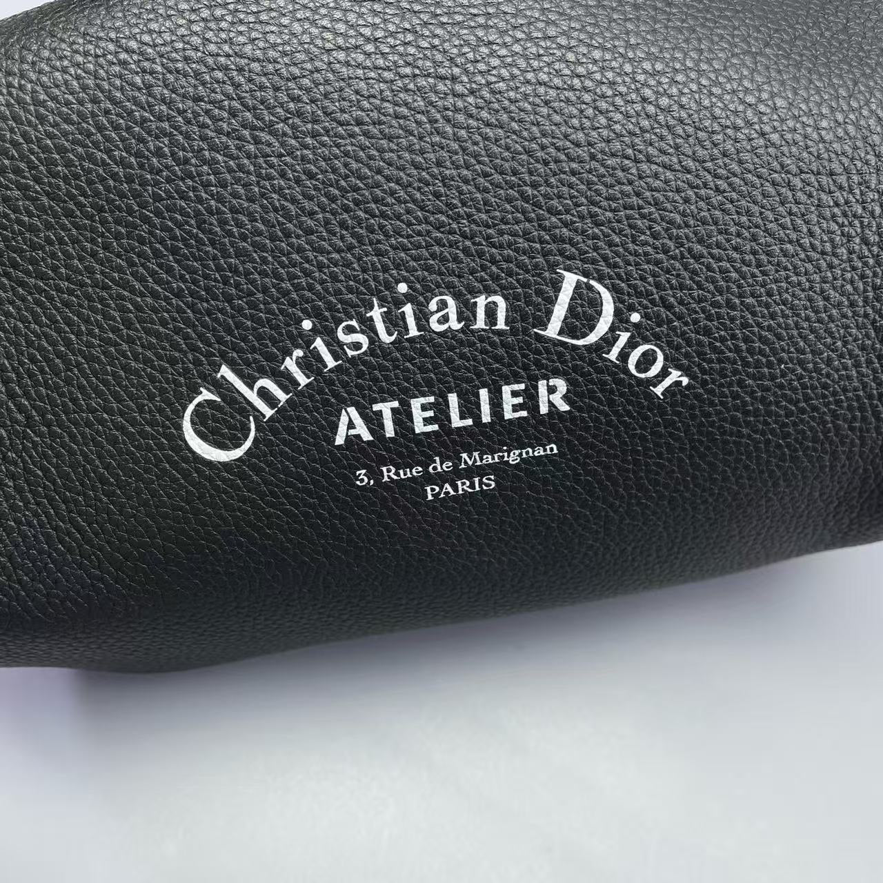Dior - Roller Bag - Grained leather - Black - (small)